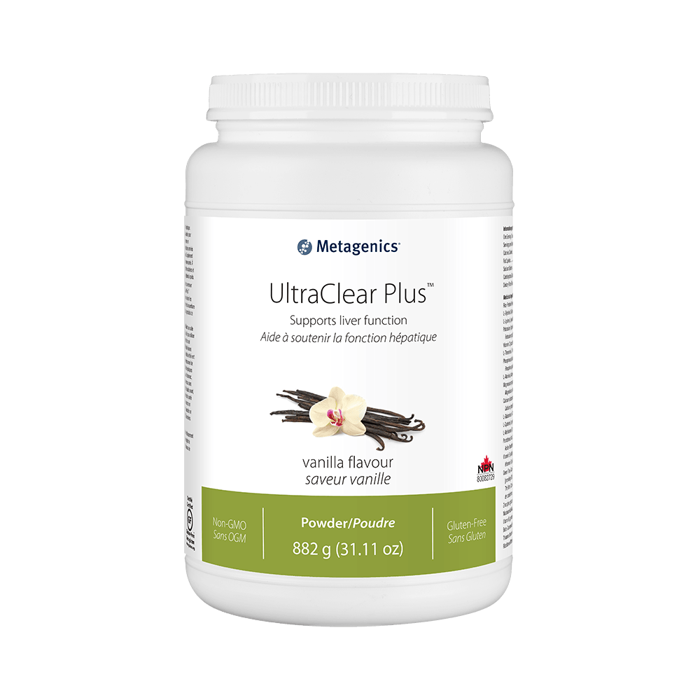 Metagenics UltraClear Plus Powder Vanilla - Flavored (Detox) - 925g - Nature's Source Inc
