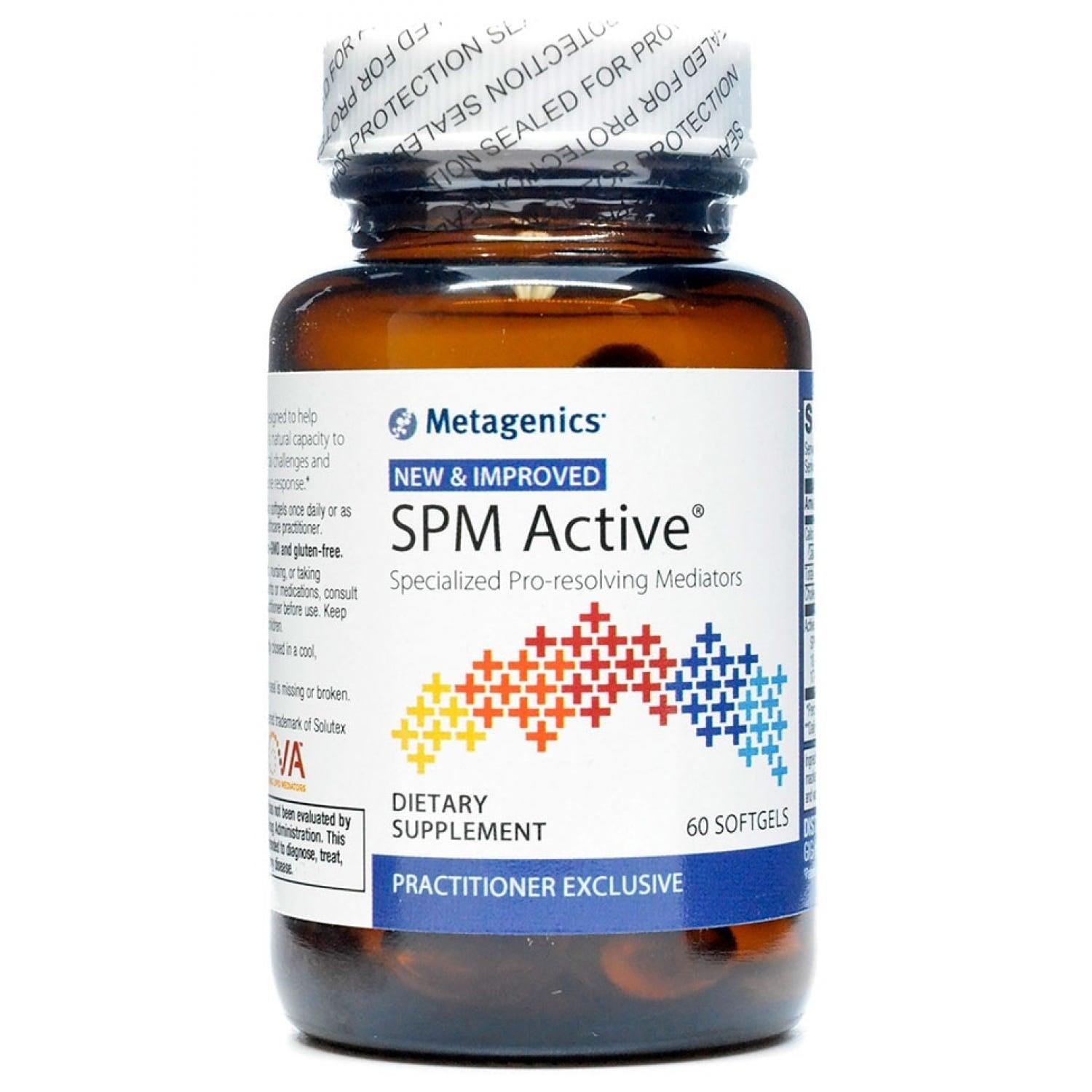 Metagenics SPM Active 60 Softgels - Specialized Pro - Resolving Mediators (SPMS), Helps With Joint Soreness And Discomfort Intensity, Address Joint Mobility and Post - Exercise Discomfort - Nature's Source Inc