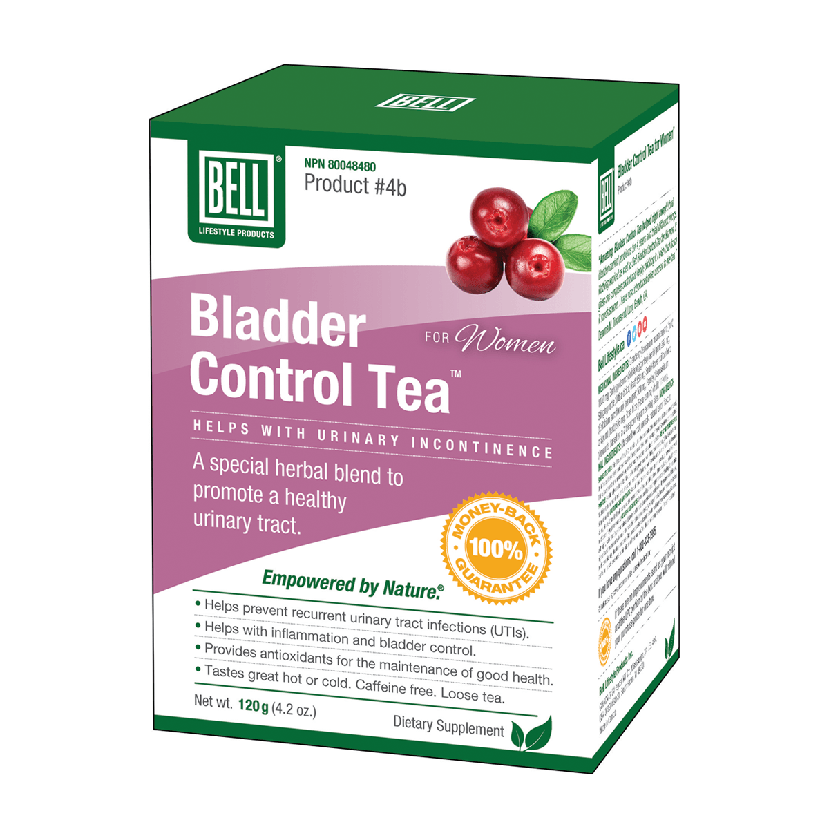 Bell Lifestyles Bladder Control Tea 120g - Nature's Source Inc
