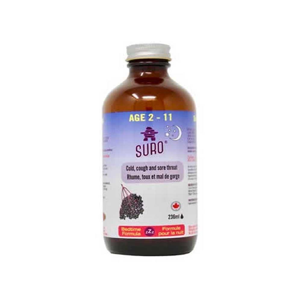 Suro Organic Elderberry Kids Syrup Nighttime 236ml - Nature's Source Inc