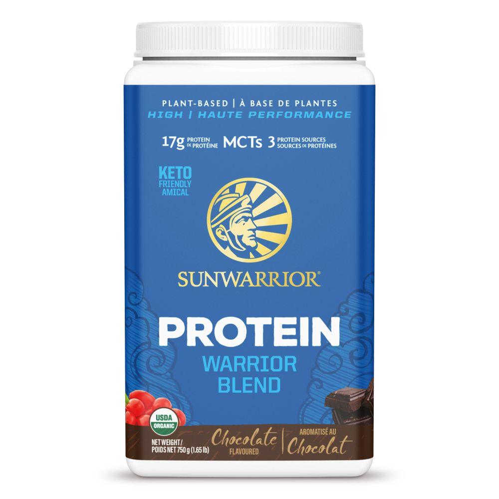 Sunwarrior Warrior Blend Protein Chocolate 750g - Nature's Source Inc