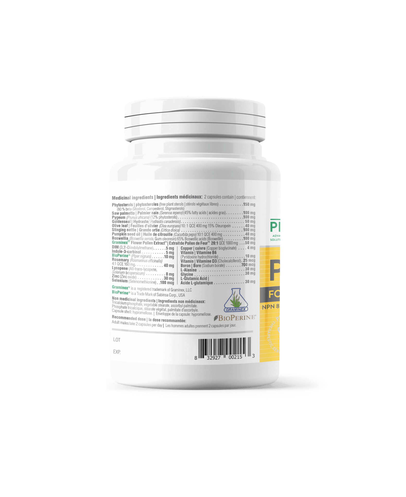 Provita Prostate Pro 60 capsules - Nature's Source Inc