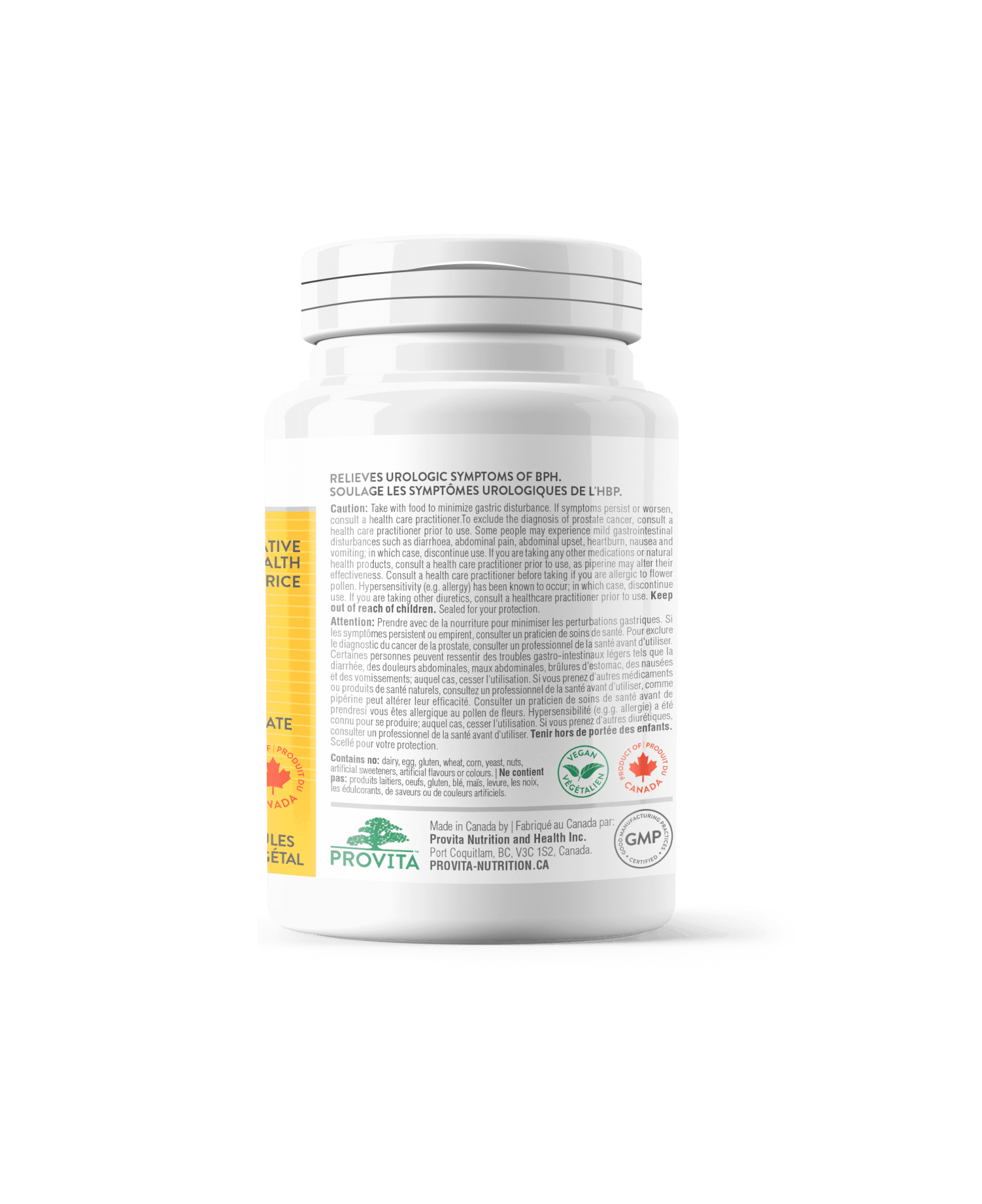 Provita Prostate Pro 60 capsules - Nature's Source Inc