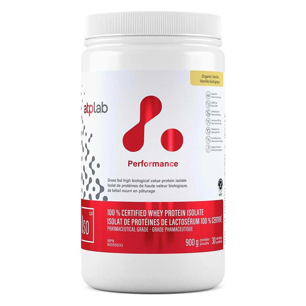 ATP Lab 100% Whey Protein Isolate Vanilla 900g - Nature's Source Inc