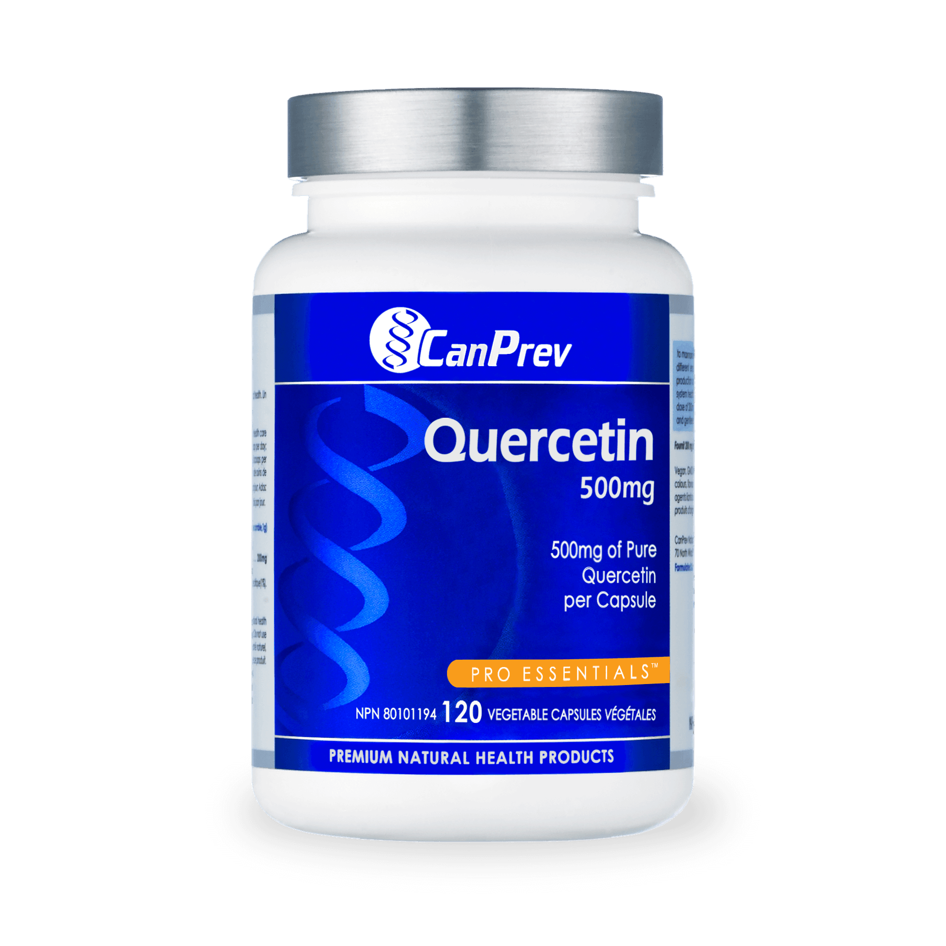 CanPrev Quercetin 500mg 120 capsules - Nature's Source Inc
