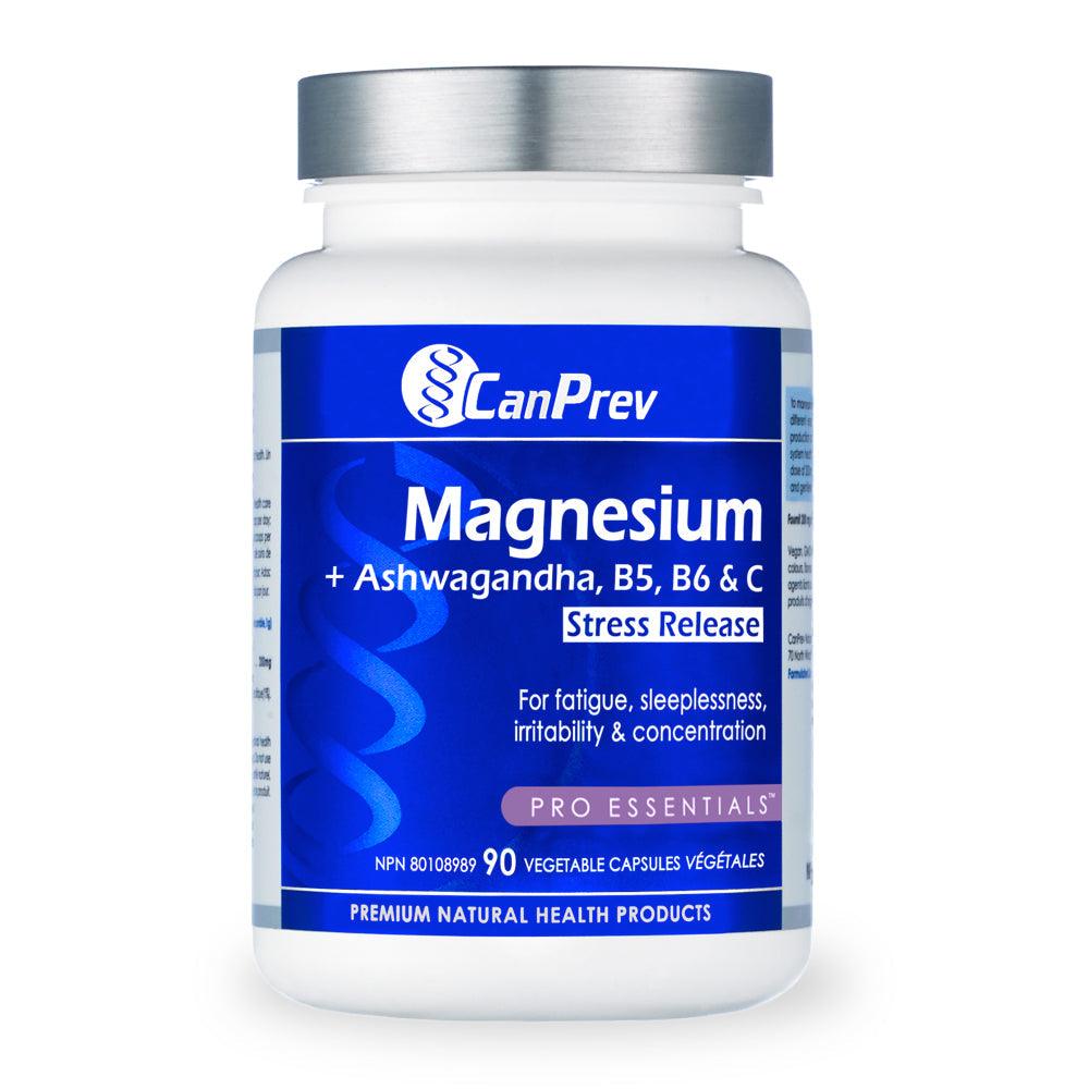 CanPrev Magnesium Stress Release 90c - Nature's Source Inc
