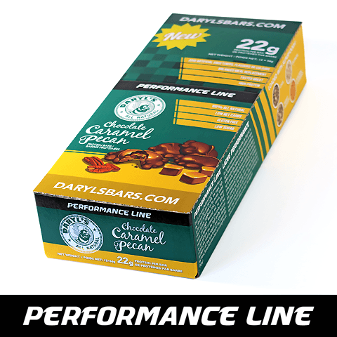 Daryl's Chocolate Caramel Pecan Protein bar 56g - Nature's Source Inc