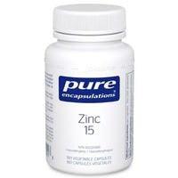 Pure Encapsulations Zinc 15 180C - Nature's Source Inc