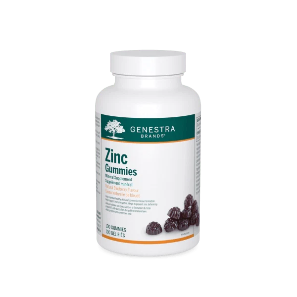 Genestra Brands Zinc Gummies Blueberry 100ct