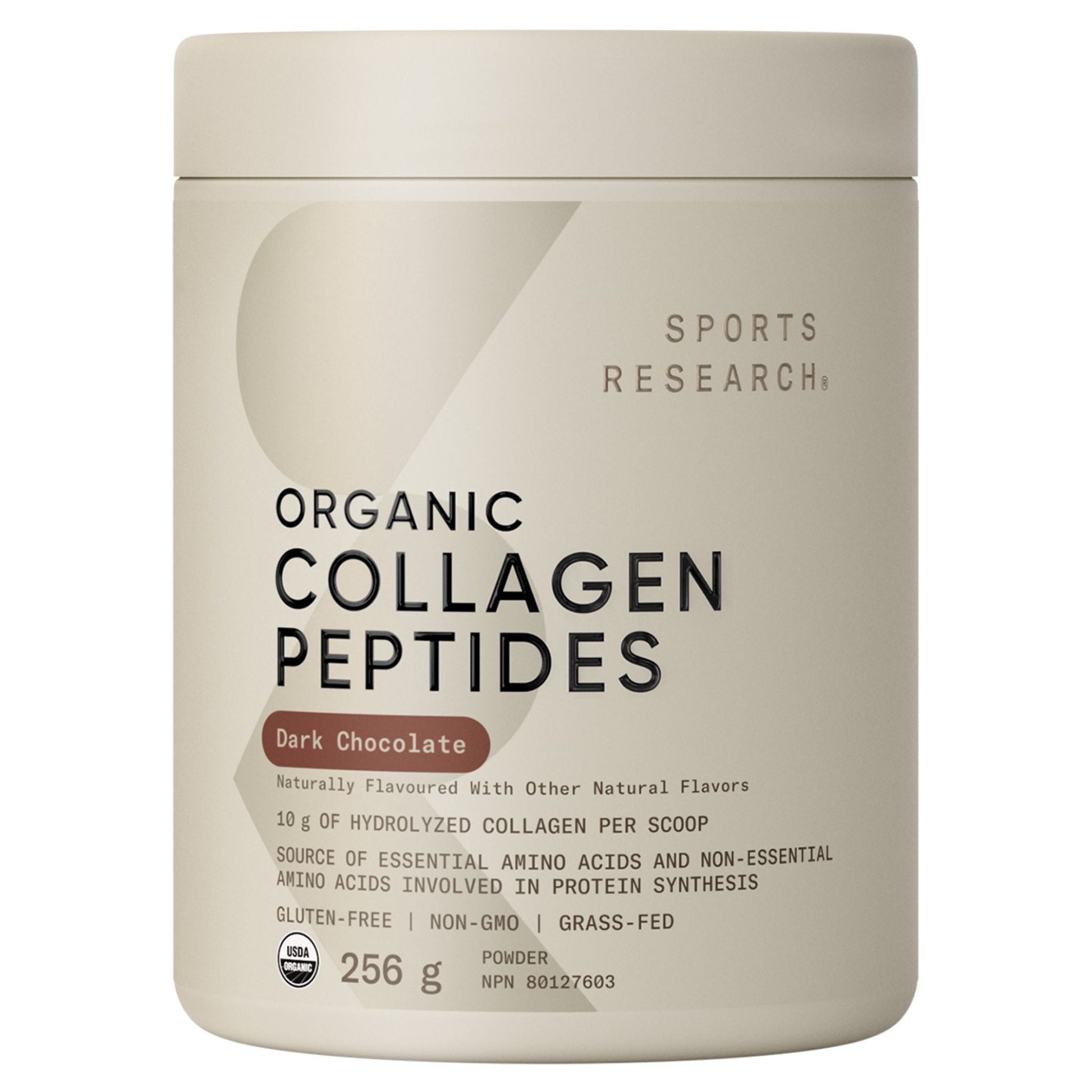 Sports Research Org Collagen Peptides Dark Chocolate 256g