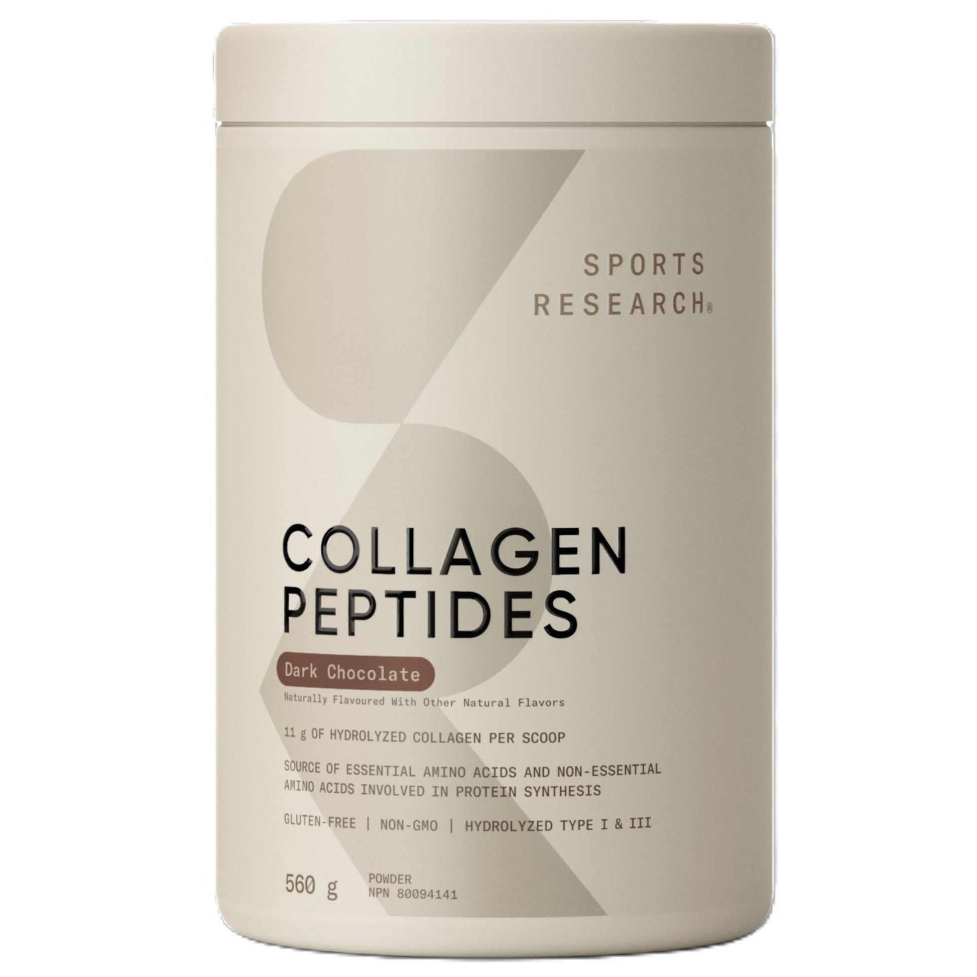 Sports Research Collagen Peptides Dark Chocolate 560g