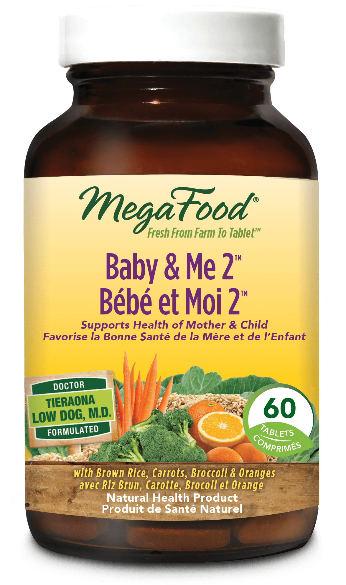 MegaFood Baby & Me 2 60 Tablets