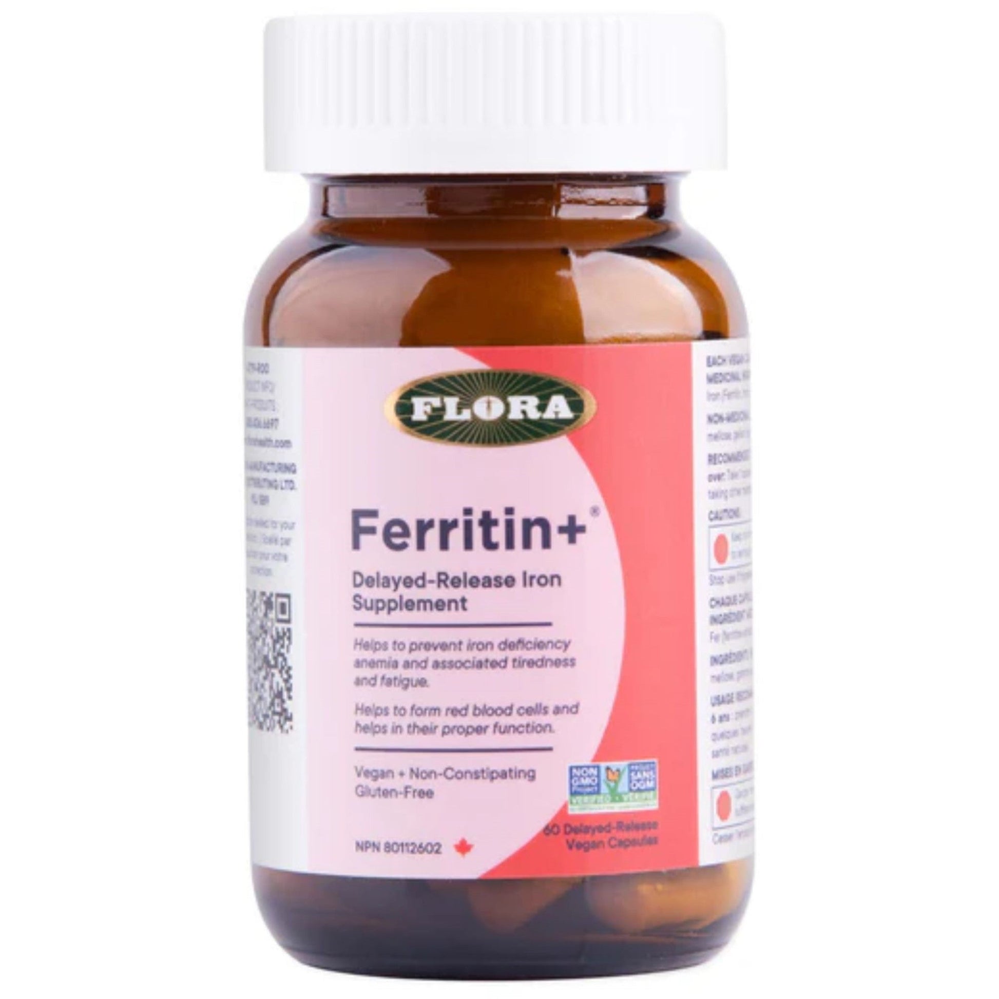Flora Ferritin+ 60vc