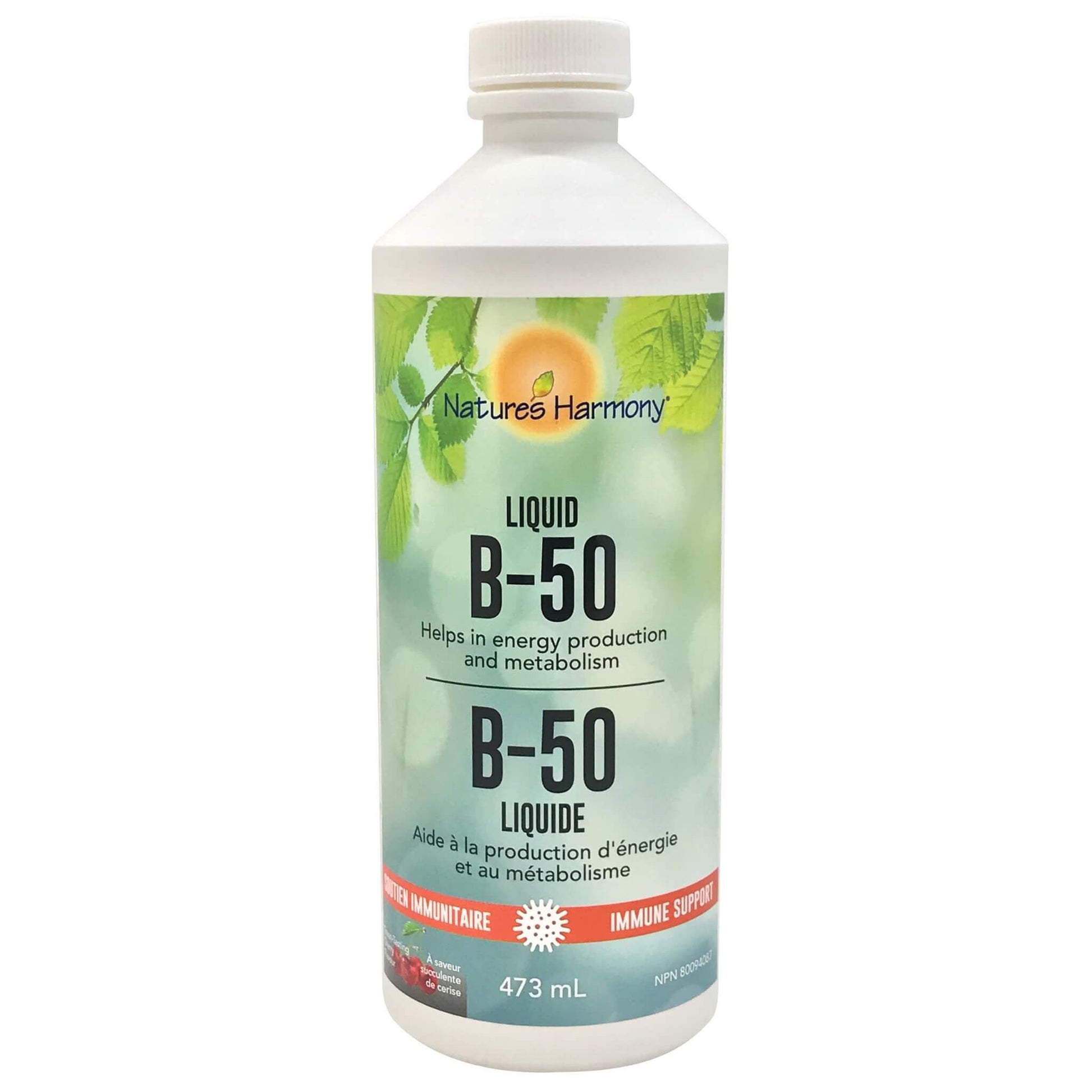 Nature's Harmony Liquid B-50, 473ml - Helps In Energy Production And Energy Metabolism, Enhance Overall Wellness, Designed For Maximum Absorption And Effectiveness