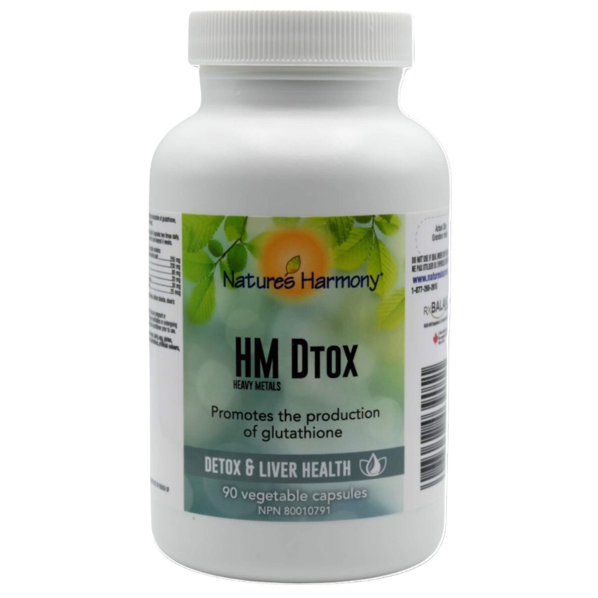 Nature's Harmony HM Dtox 90 Vegetable Capsules