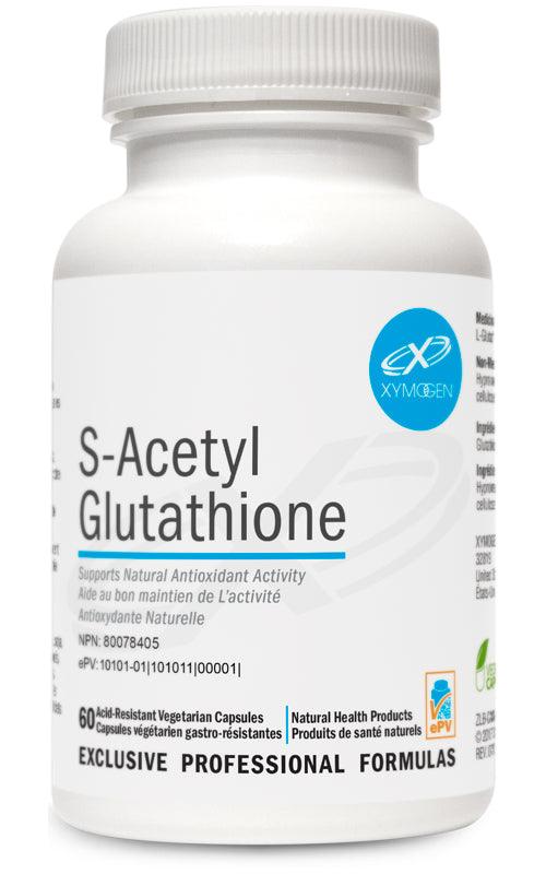 Xymogen S-Acetyl Glutathione 60 Capsules - Supports Immune System, Healthy Cell Function, And Healthy Aging, Promotes Detoxification And Provides Intracellular Antioxidant Support