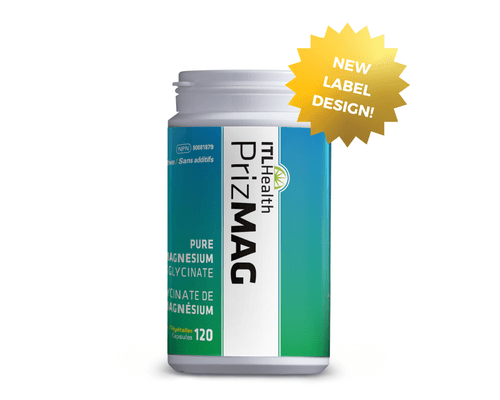ITL Health PrizMag Magnesium Bisglycinate 120c