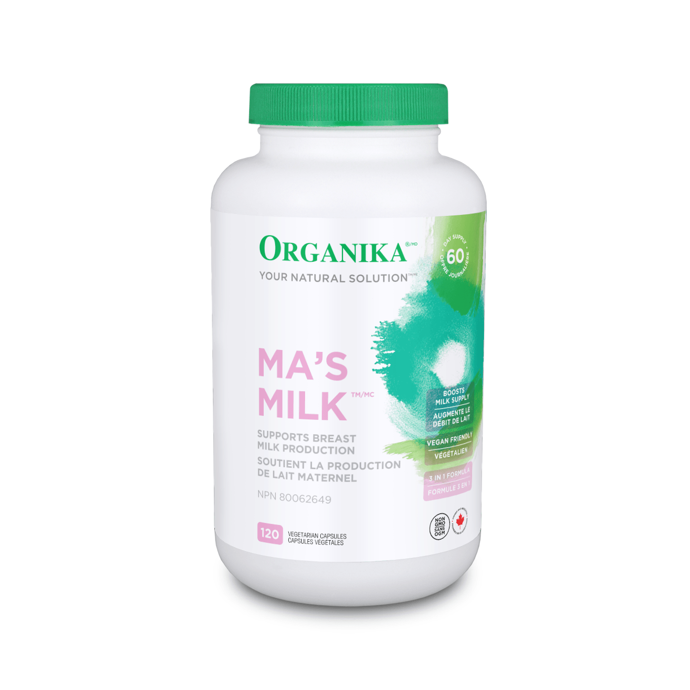 Organika Ma's Milk (120 Veg Caps)