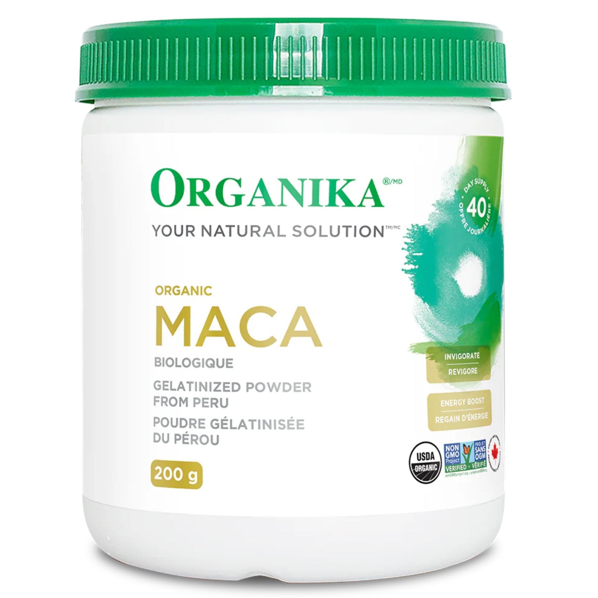 Organika Maca Organic Gelatinized 200g