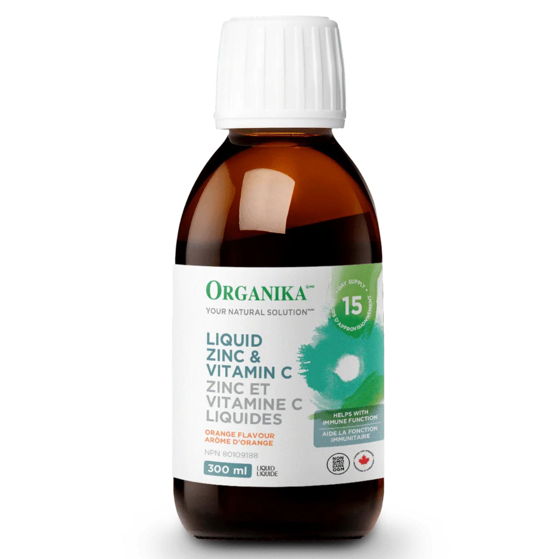 Organika Zinc Vitamin C Orange300ml