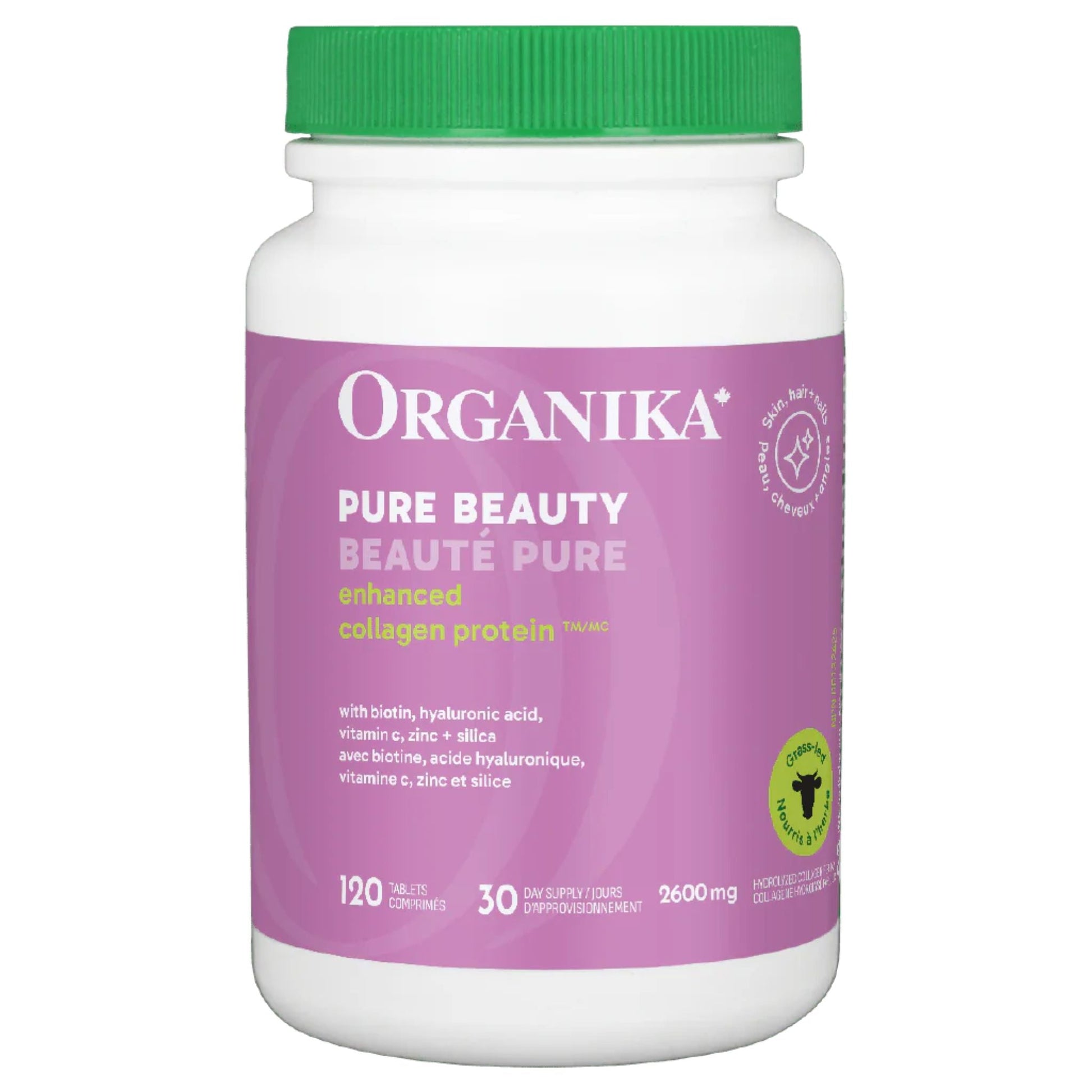 Organika Enhanced Collagen Pure Beauty 120 Tablets