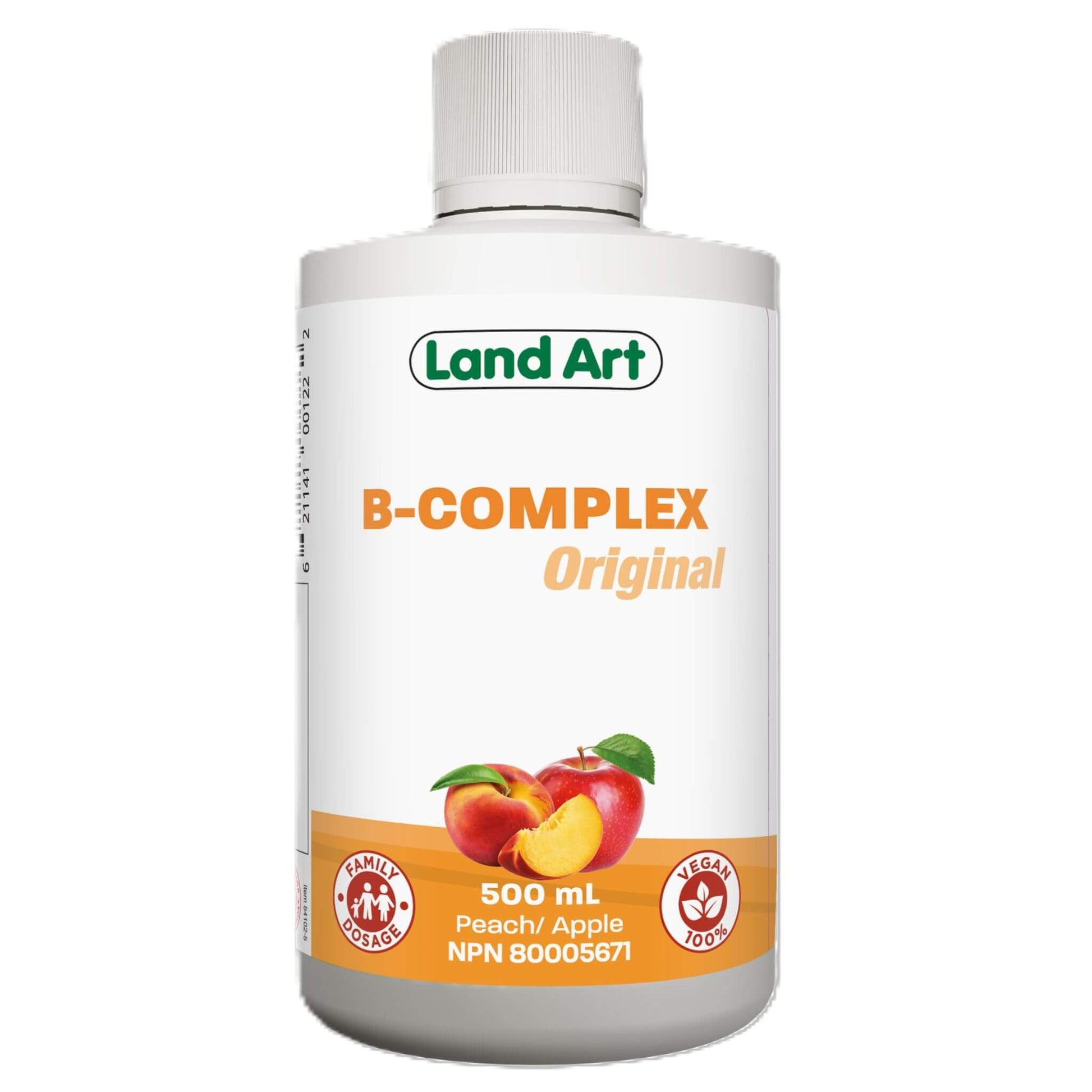 Land Art B-Complex Original Peach & Apple 500ml