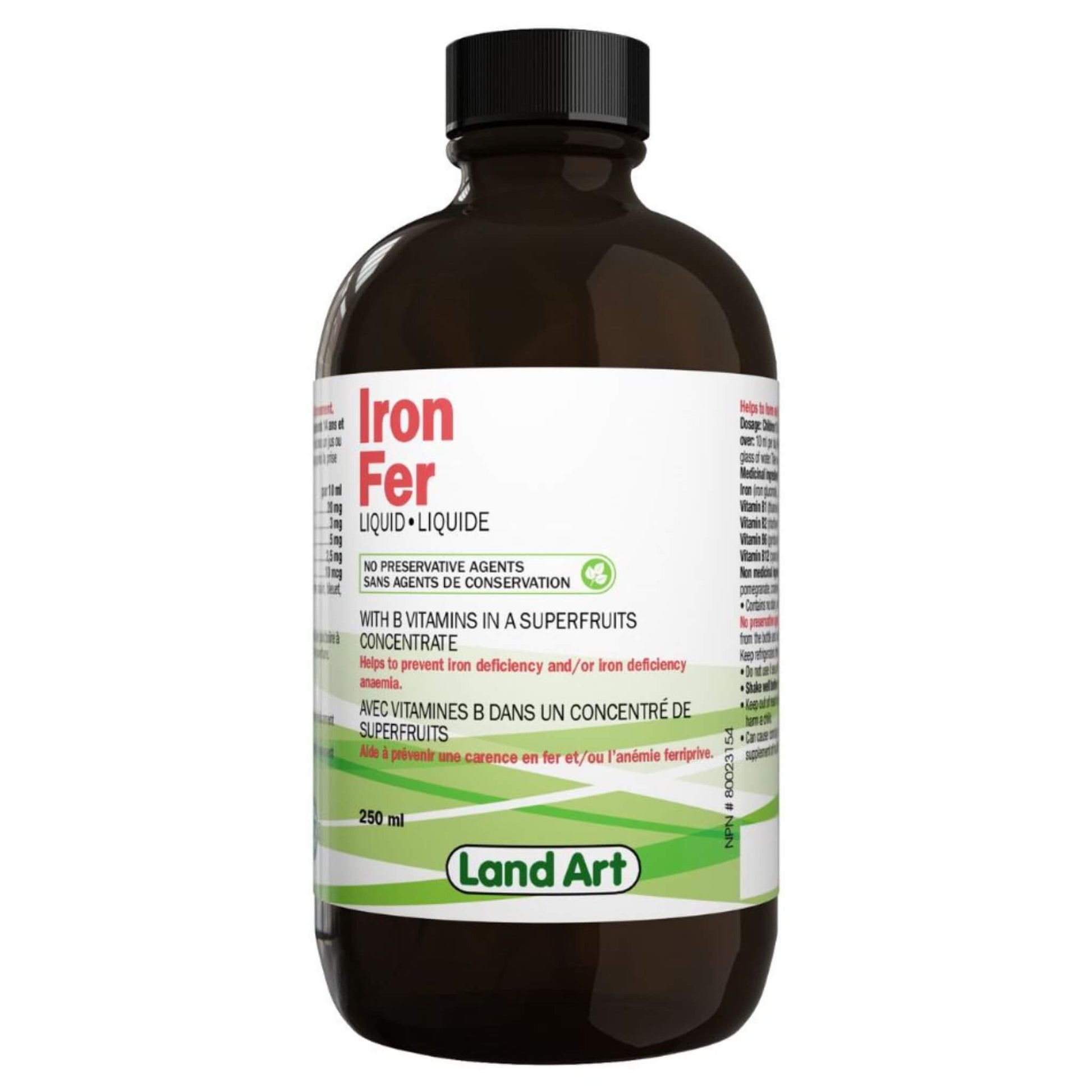 Land Art Pure Drop Iron 250ml