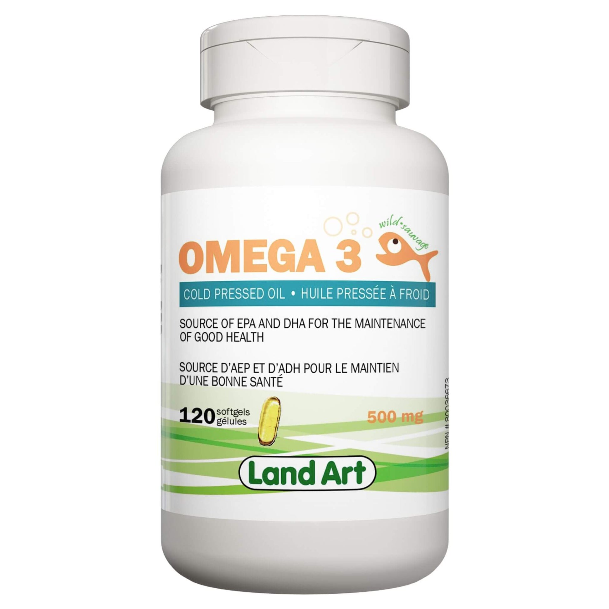 Land Art Omega-3 500mg 120sg