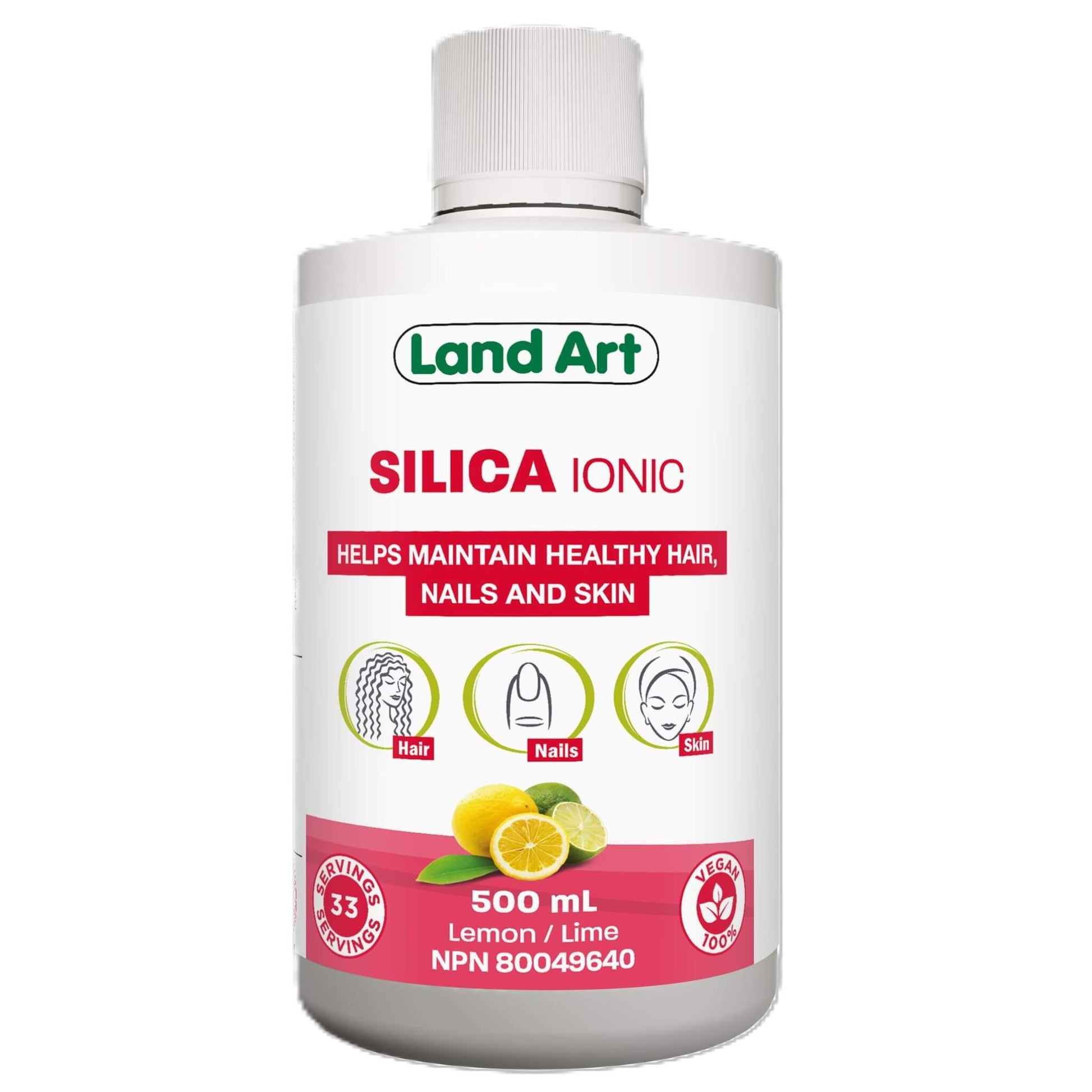 Land Art Silica Ionic Lemon 500ml