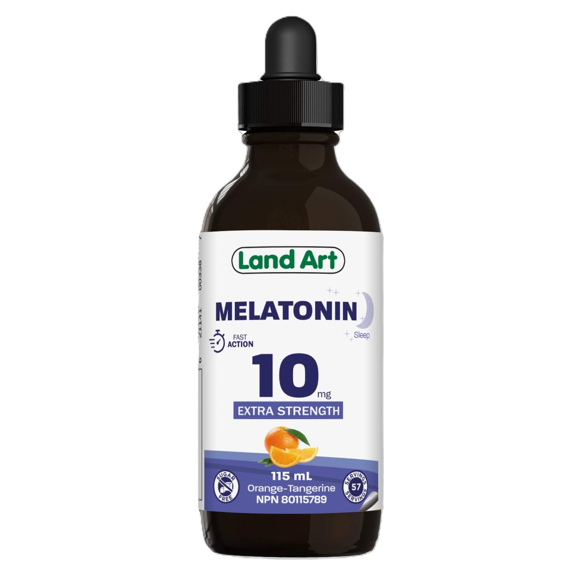 Land Art Melatonin 10mg - Sugar Free 115ml