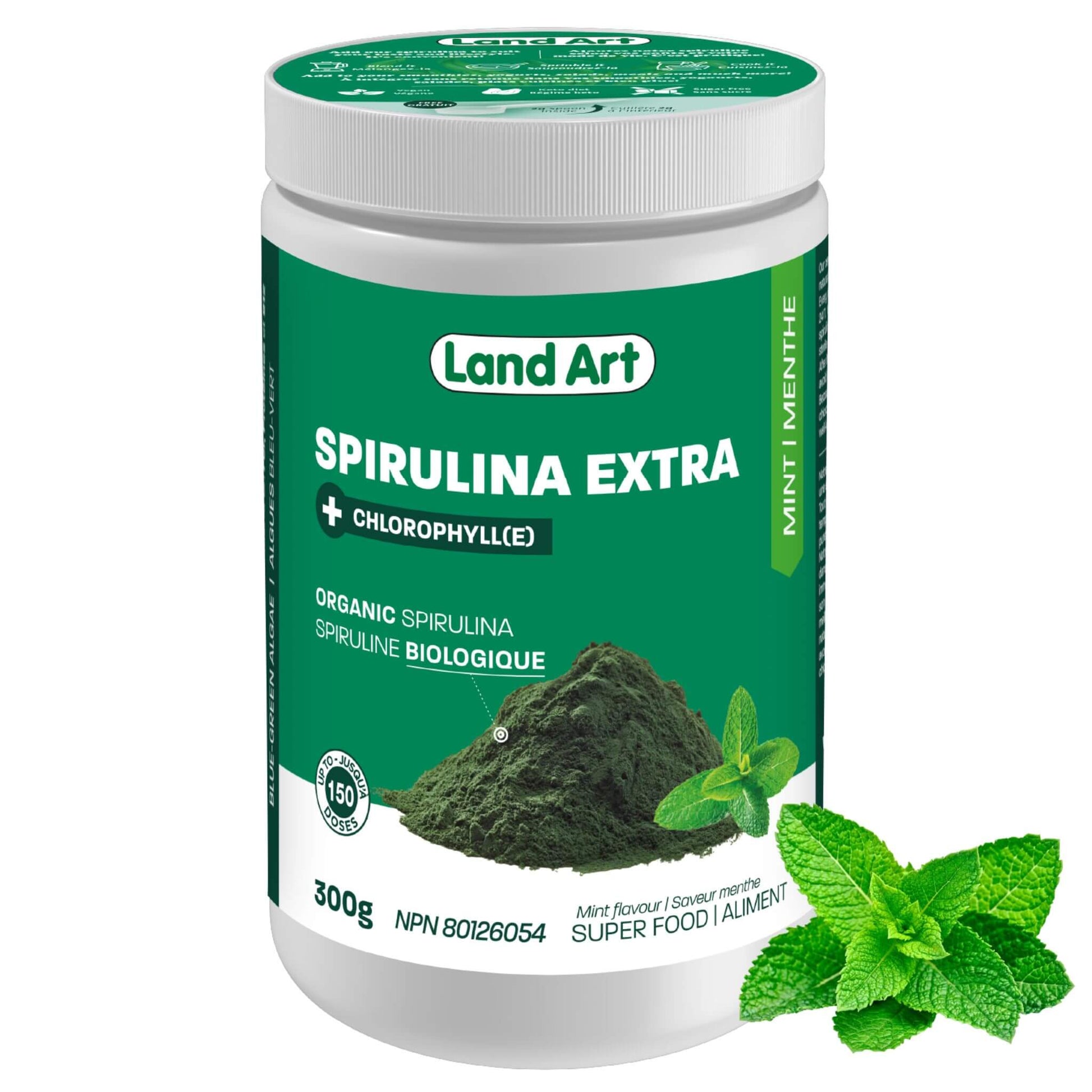 Land Art Spirulina Extra Mint 300g