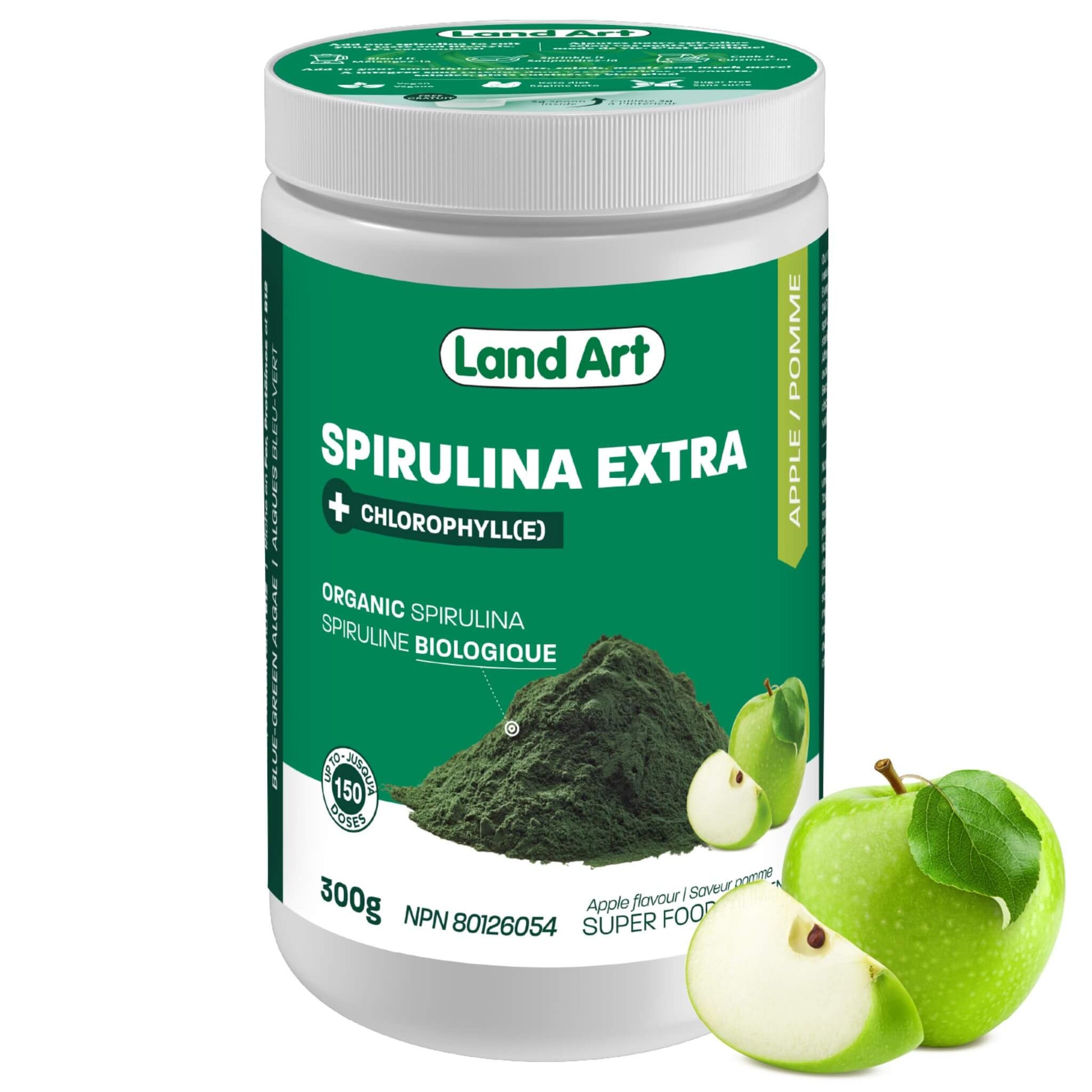 Land Art Spirulina Extra Apple 300g