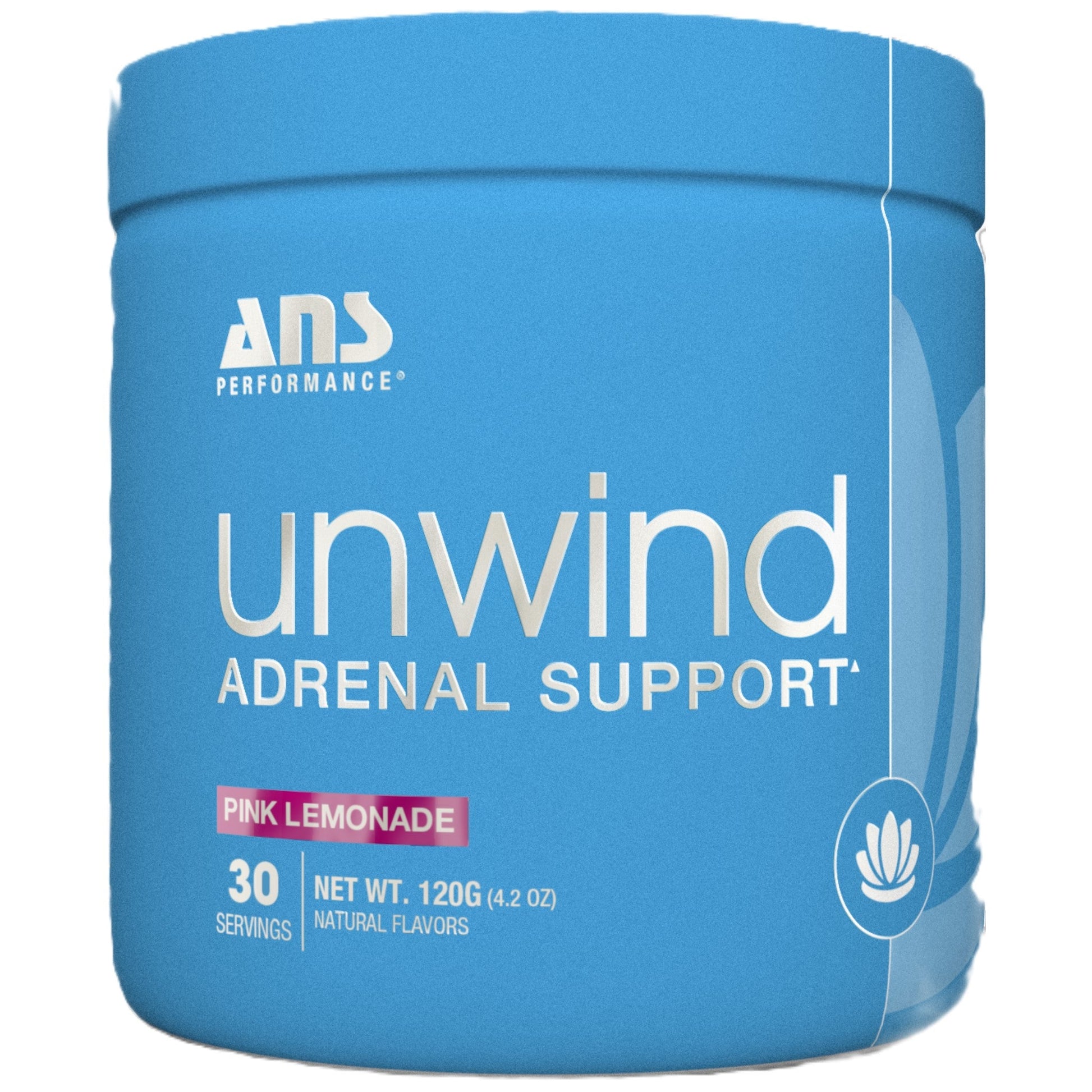 ANS Performance Unwind Adrenal Support Lemona 120g - Reduce Stress, Anxiety, And Cortisol, Combat Fatigue And Boost Mental Performance, Promote Positive Mood And Alertness, Delicious In Taste