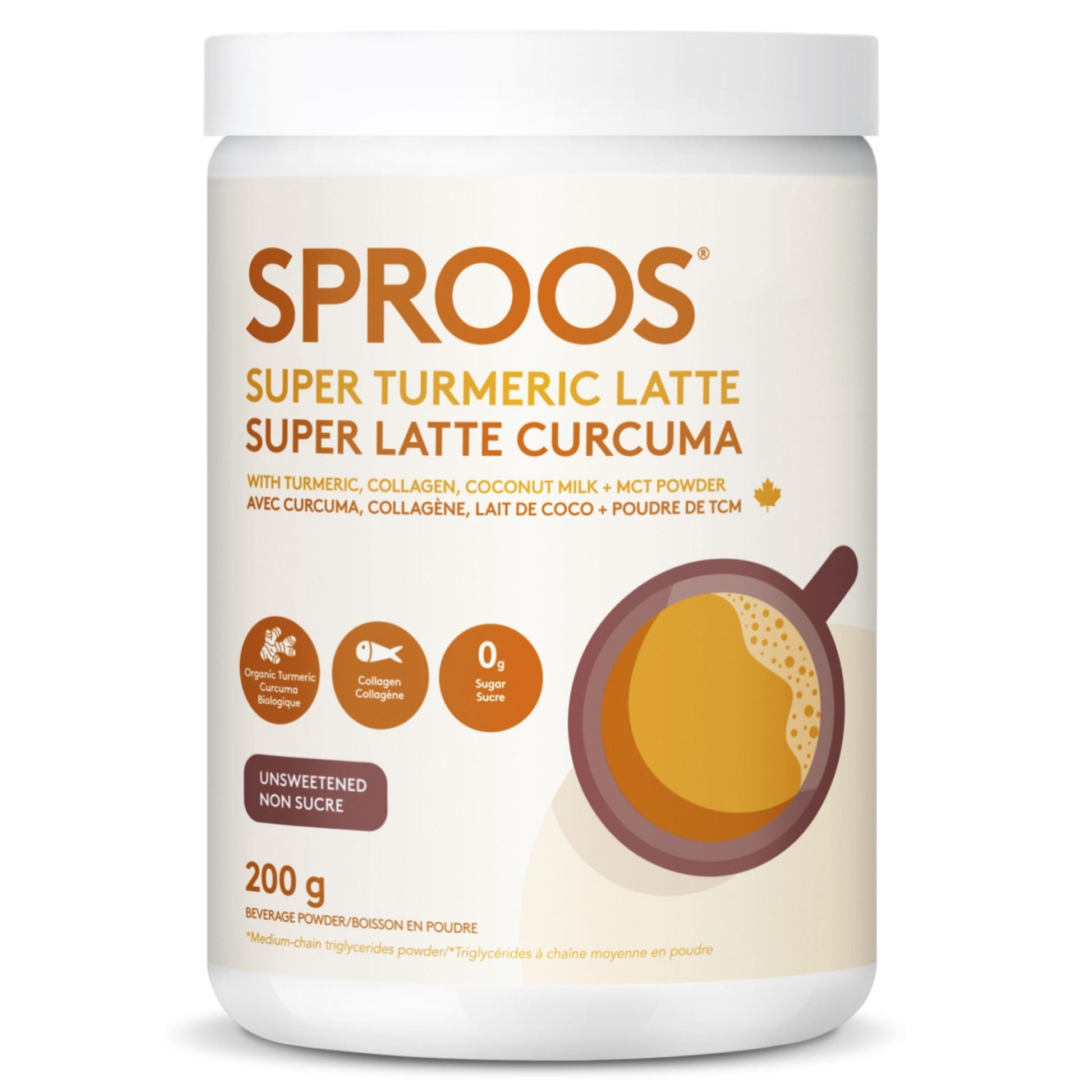 Sproos Super Turmeric Latte 200g