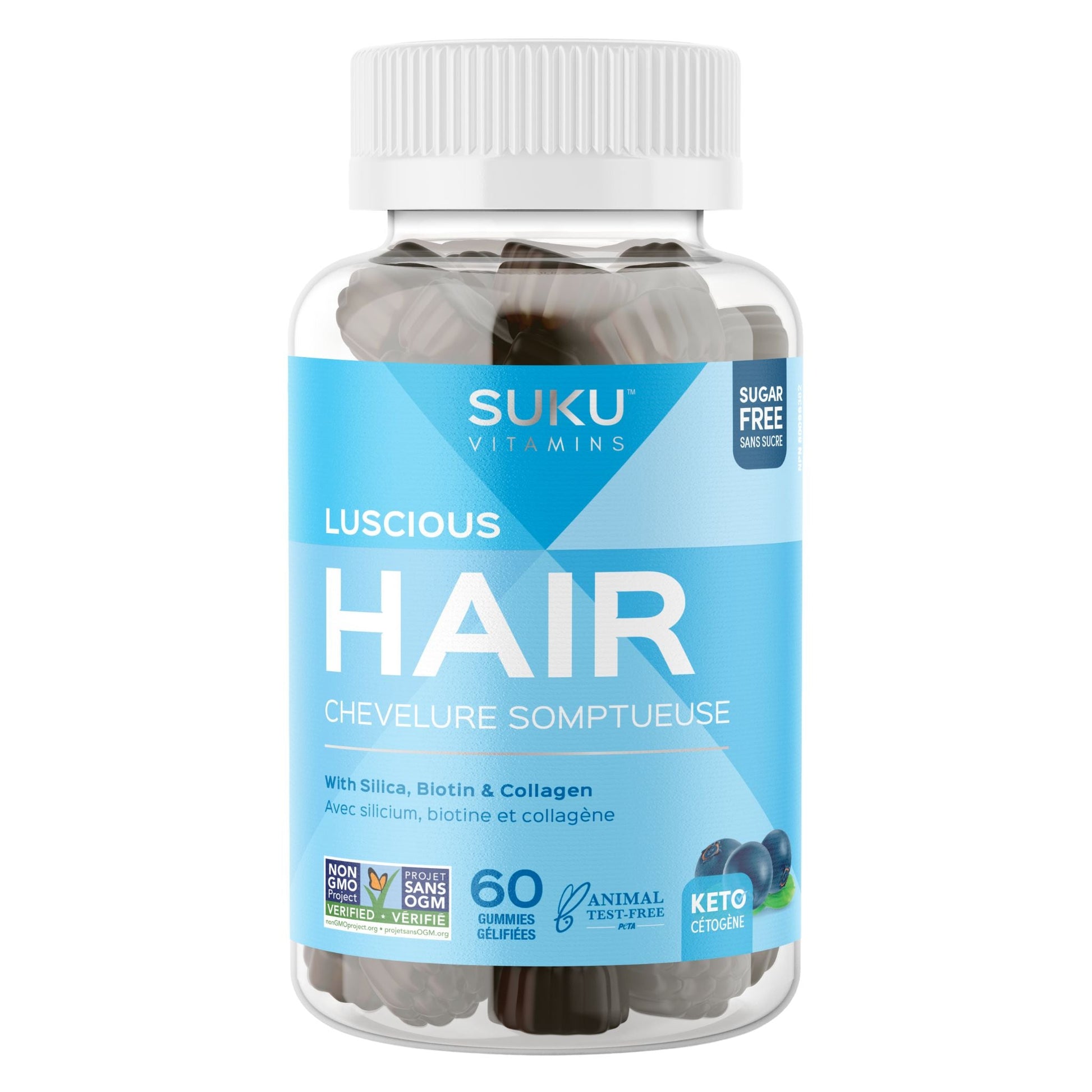 Suku Luscious Hair 60 Gummies