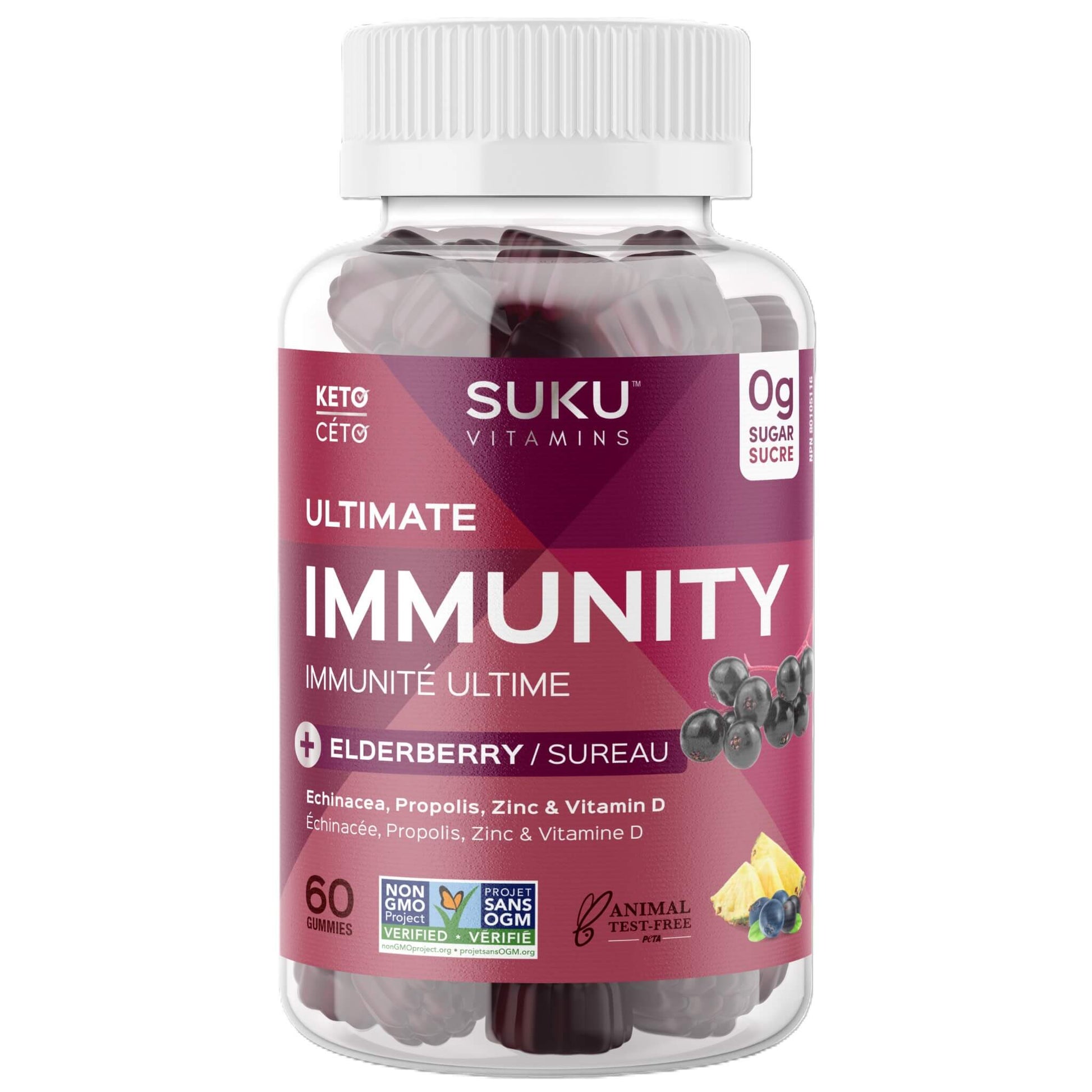 Suku Vitamins Ultimate Immunity 60 Gummies