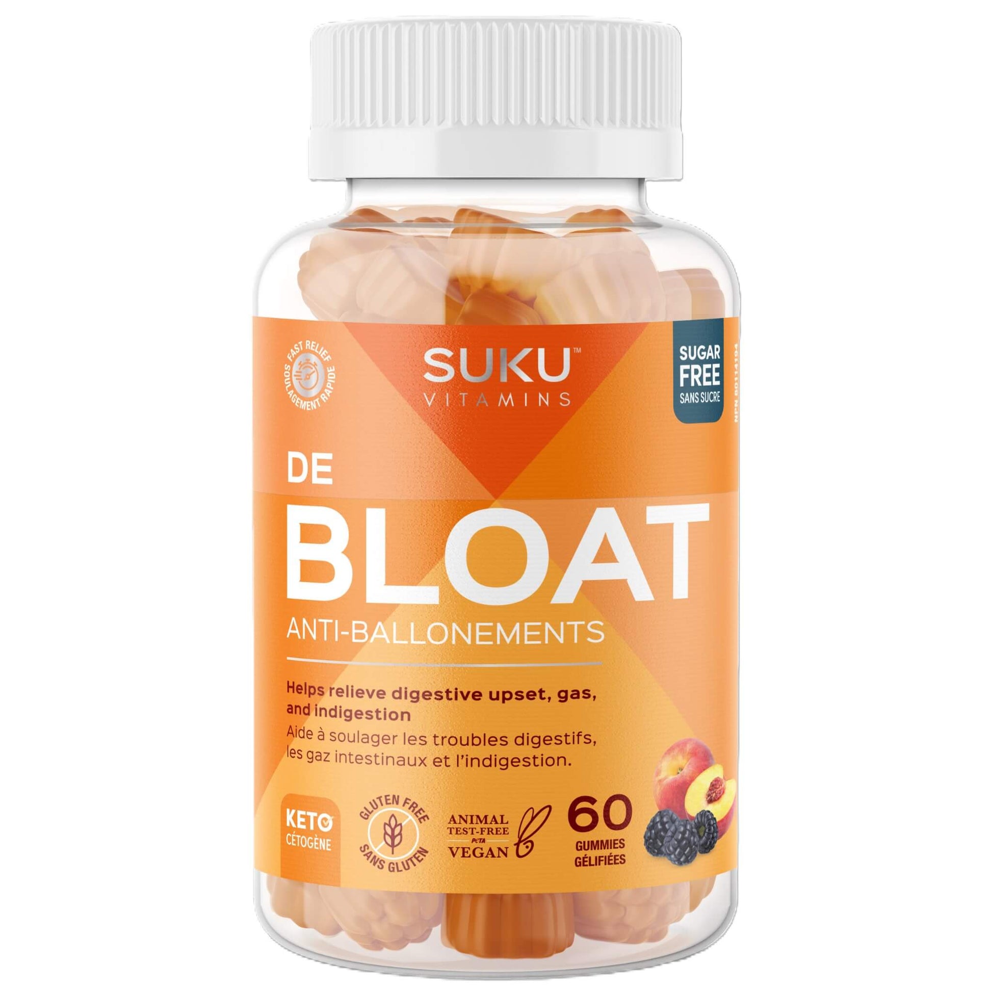 Suku Vitamins DeBloat 60 Gummies