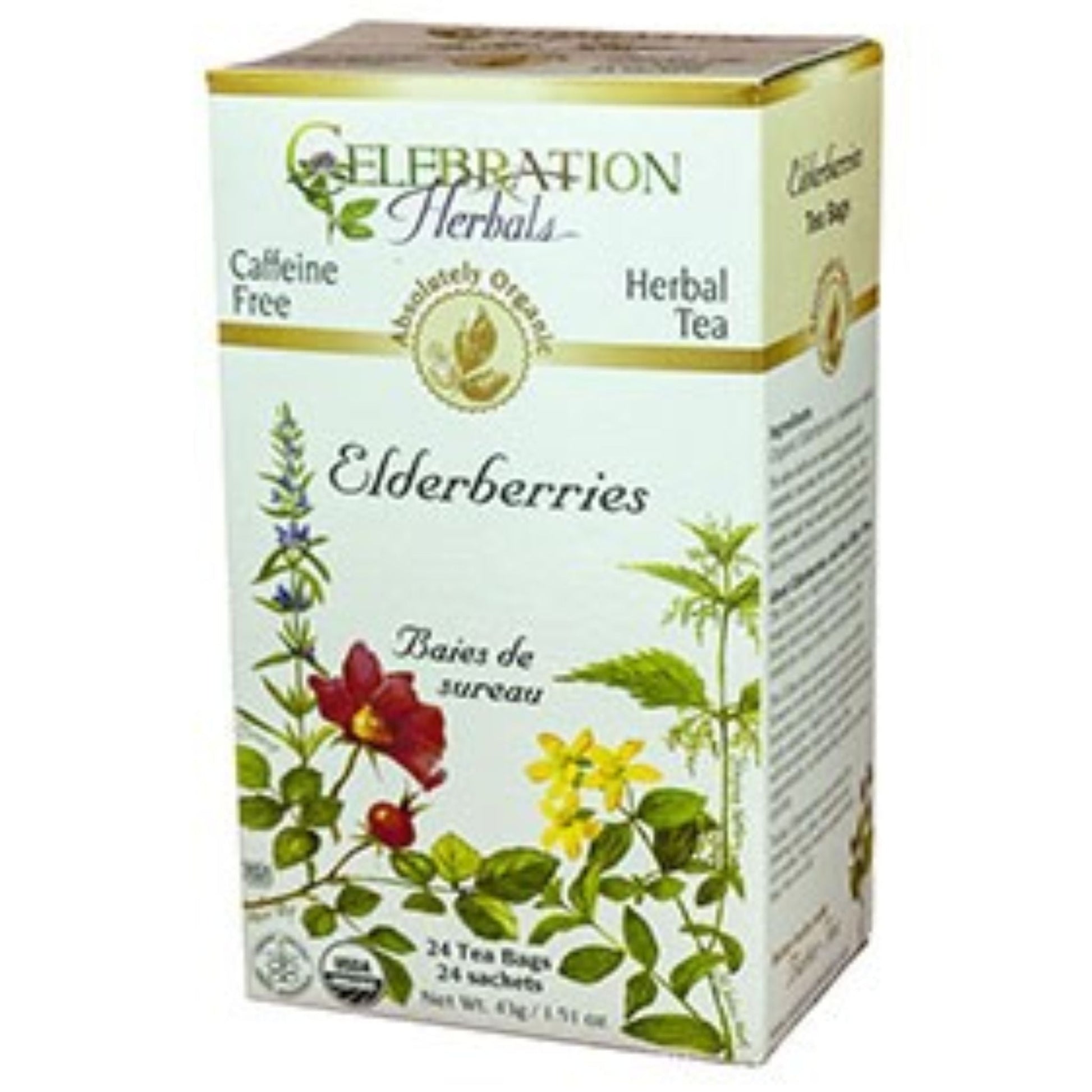 Celebration Herbals Organic Elder Berries Tea 24 bags