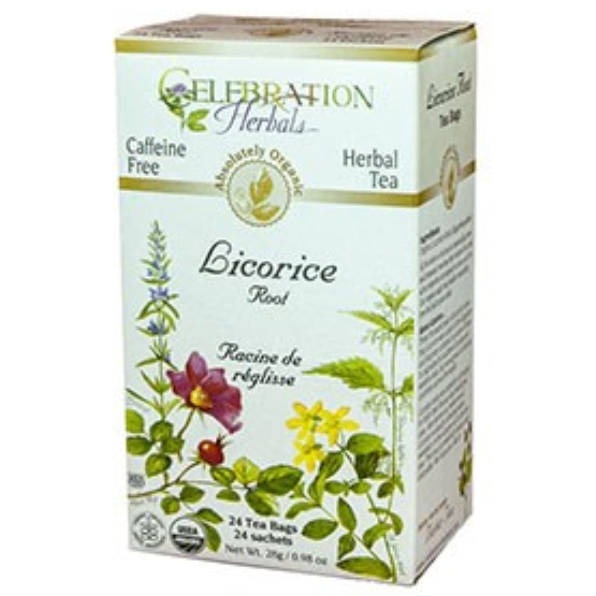 Celebration Herbals Organic Licorice Root Tea 24 bags