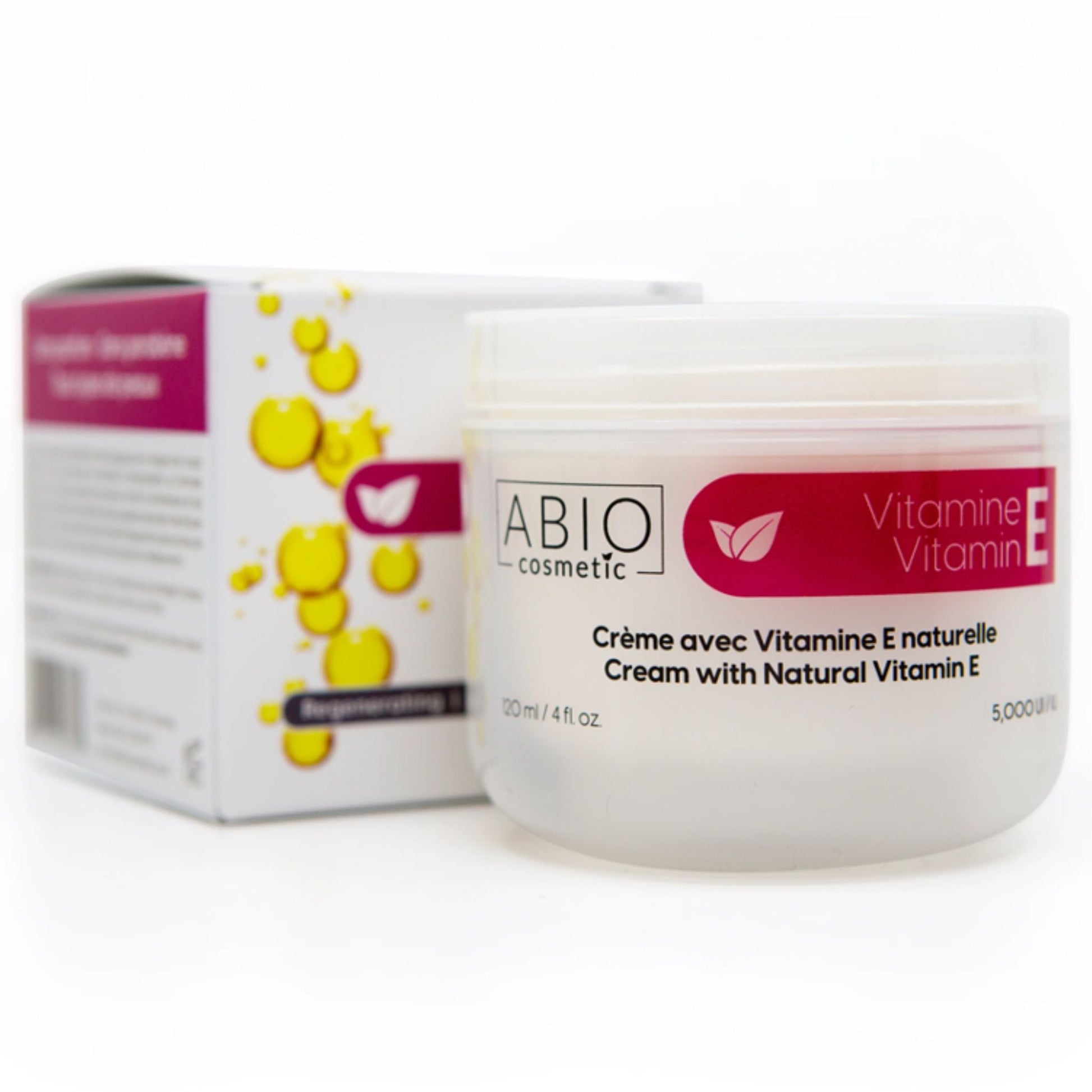 Abio Cosmetic Cream with Natural Vitamin E 120ml