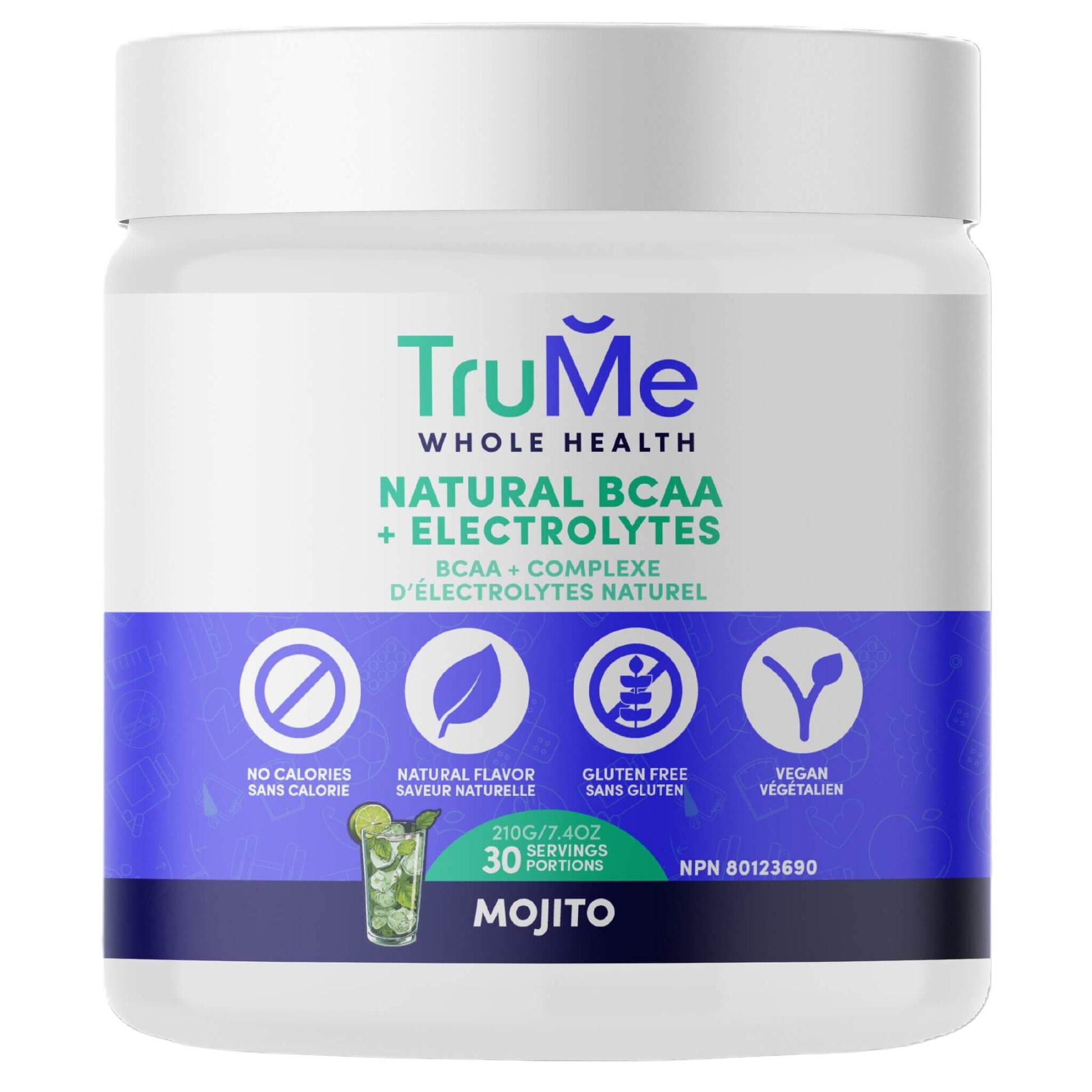 TruMe Whole Health BCAA+Electrolytes Mojito 210g