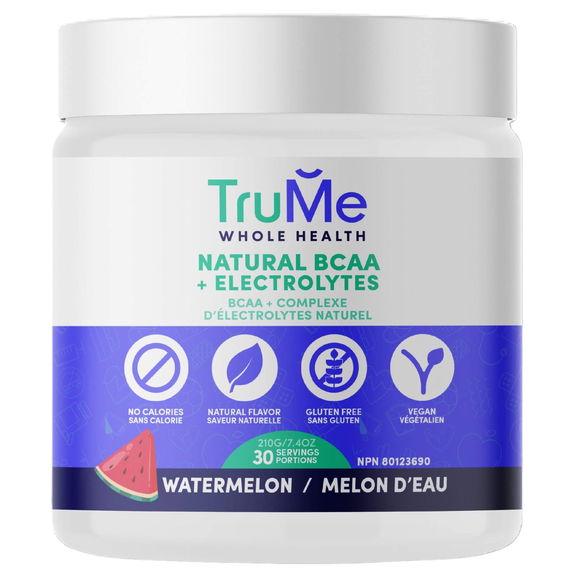 TruMe Whole Health BCAA+Electrolytes Watermelon 210g