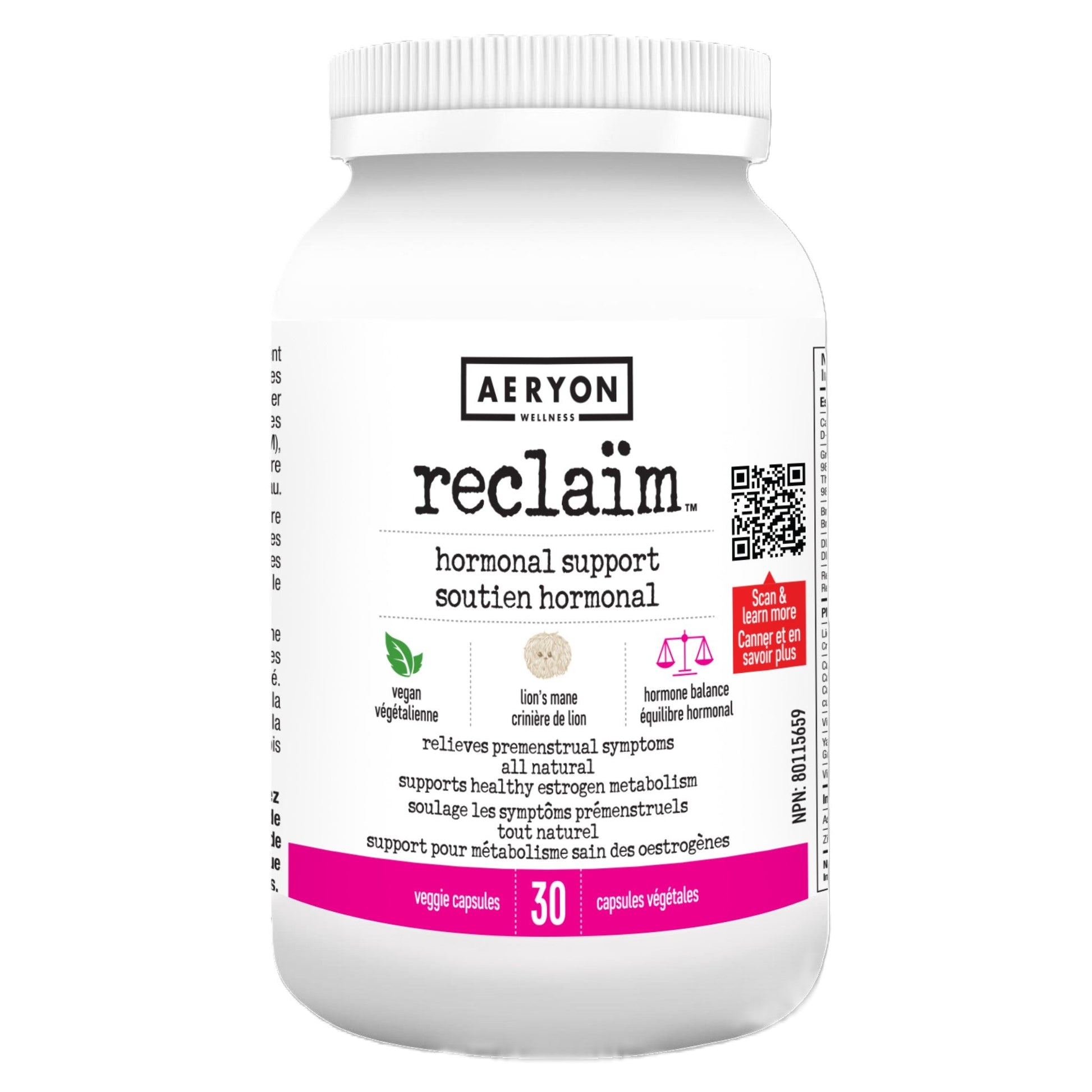Aeryon Wellness Reclaim 30 Vegetarian Capsules