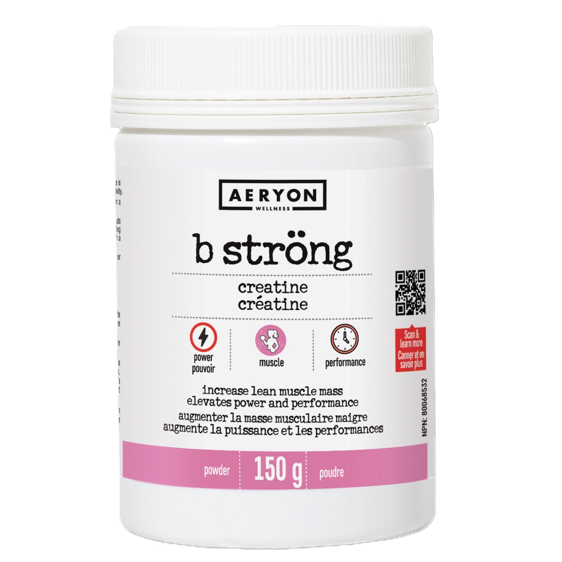 Aeryon Wellness B Strong Creatine 150g