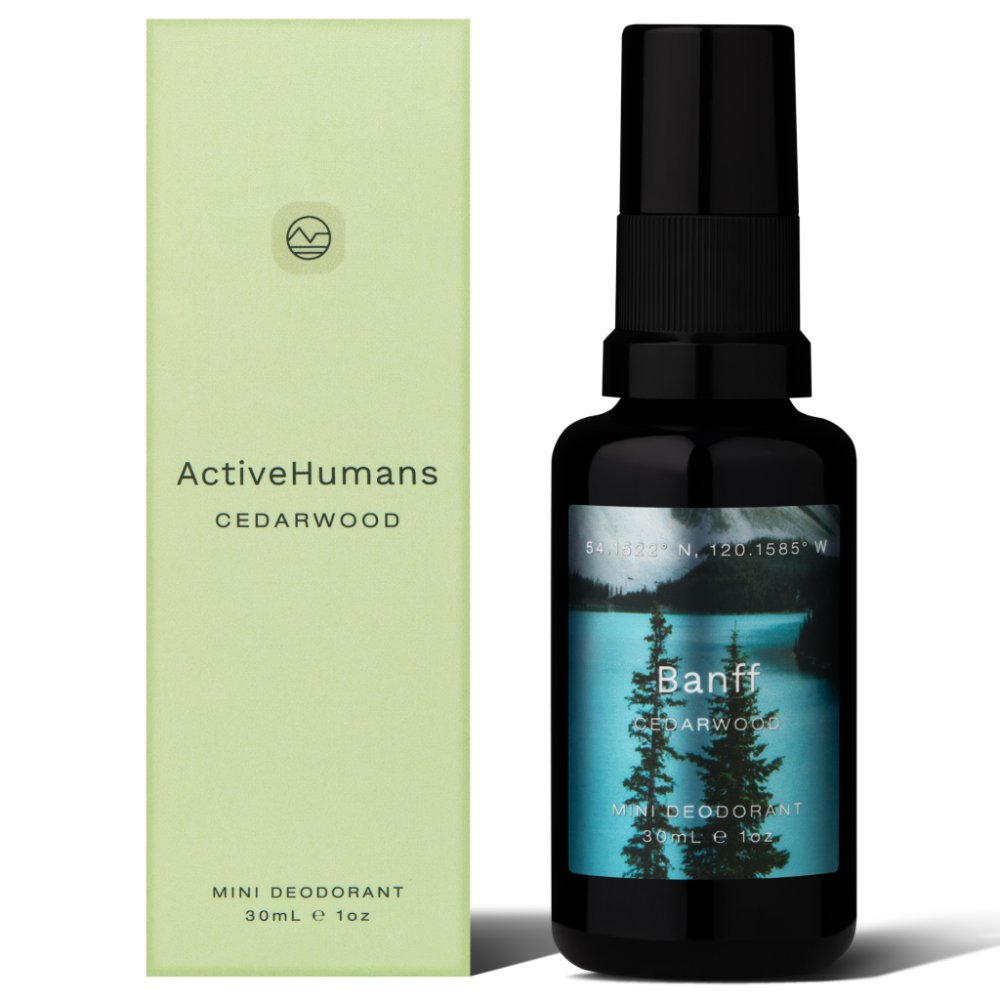 Active Humans Deodorant Spray Cedarwood 30ml