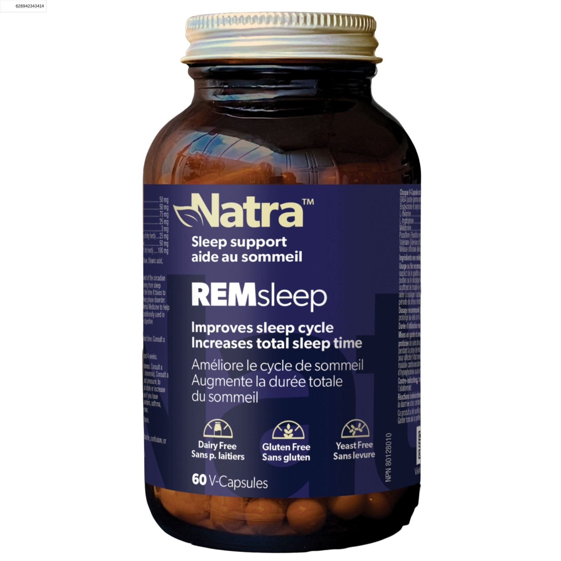 Natra REMsleep 60 Capsules