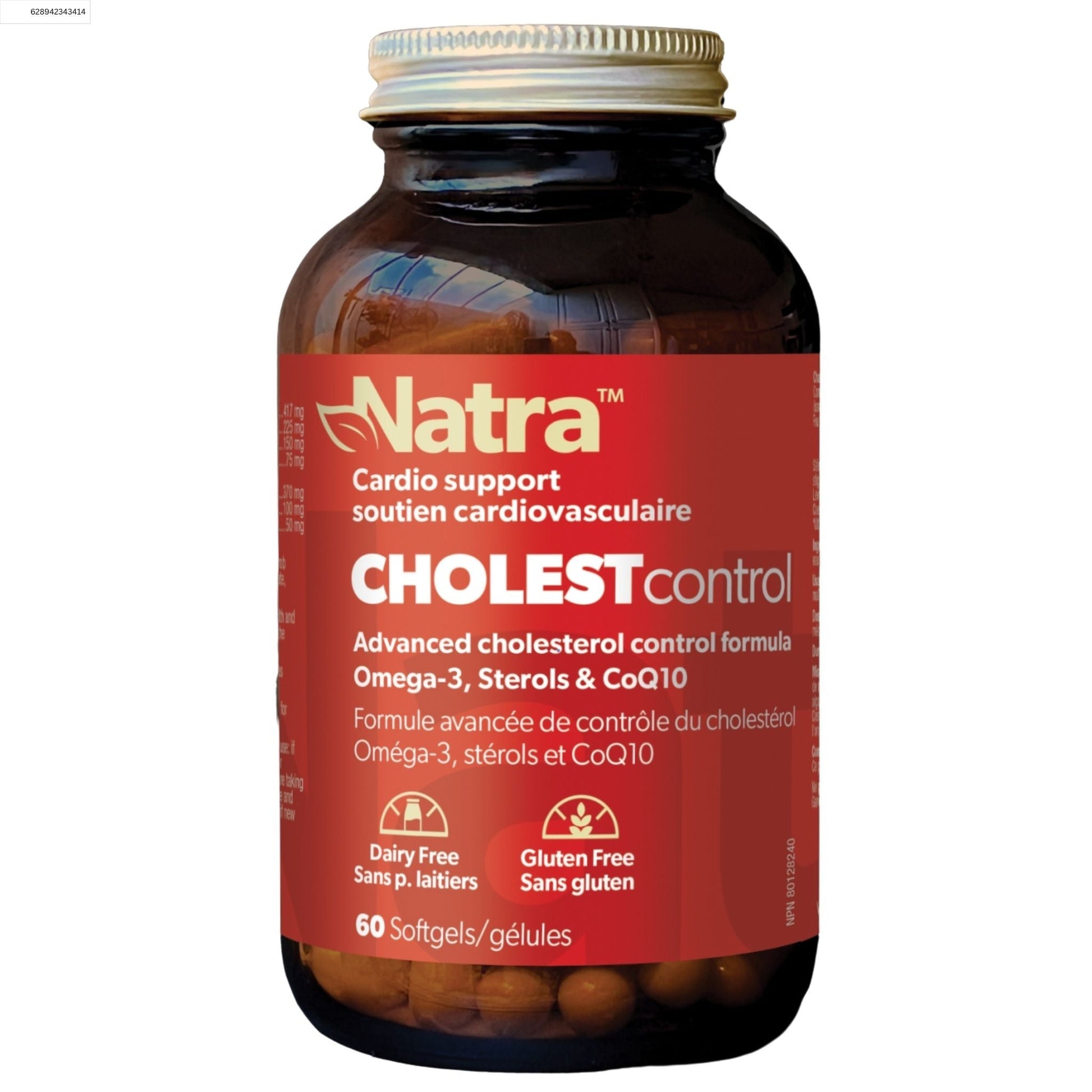 Natra CHOLESTcontrol 60 Softgels