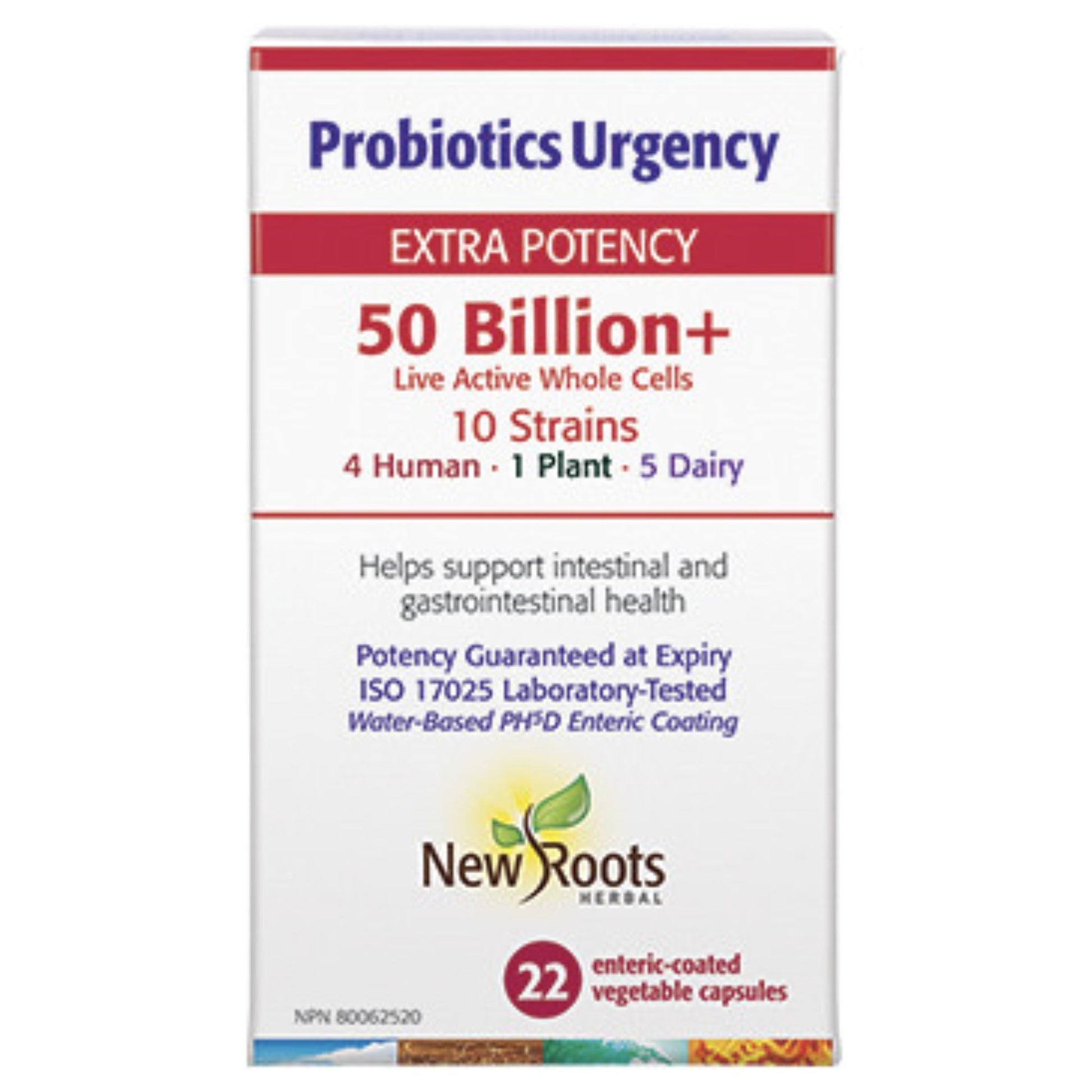 New Roots Probiotic Urgency 50 Billion 22C