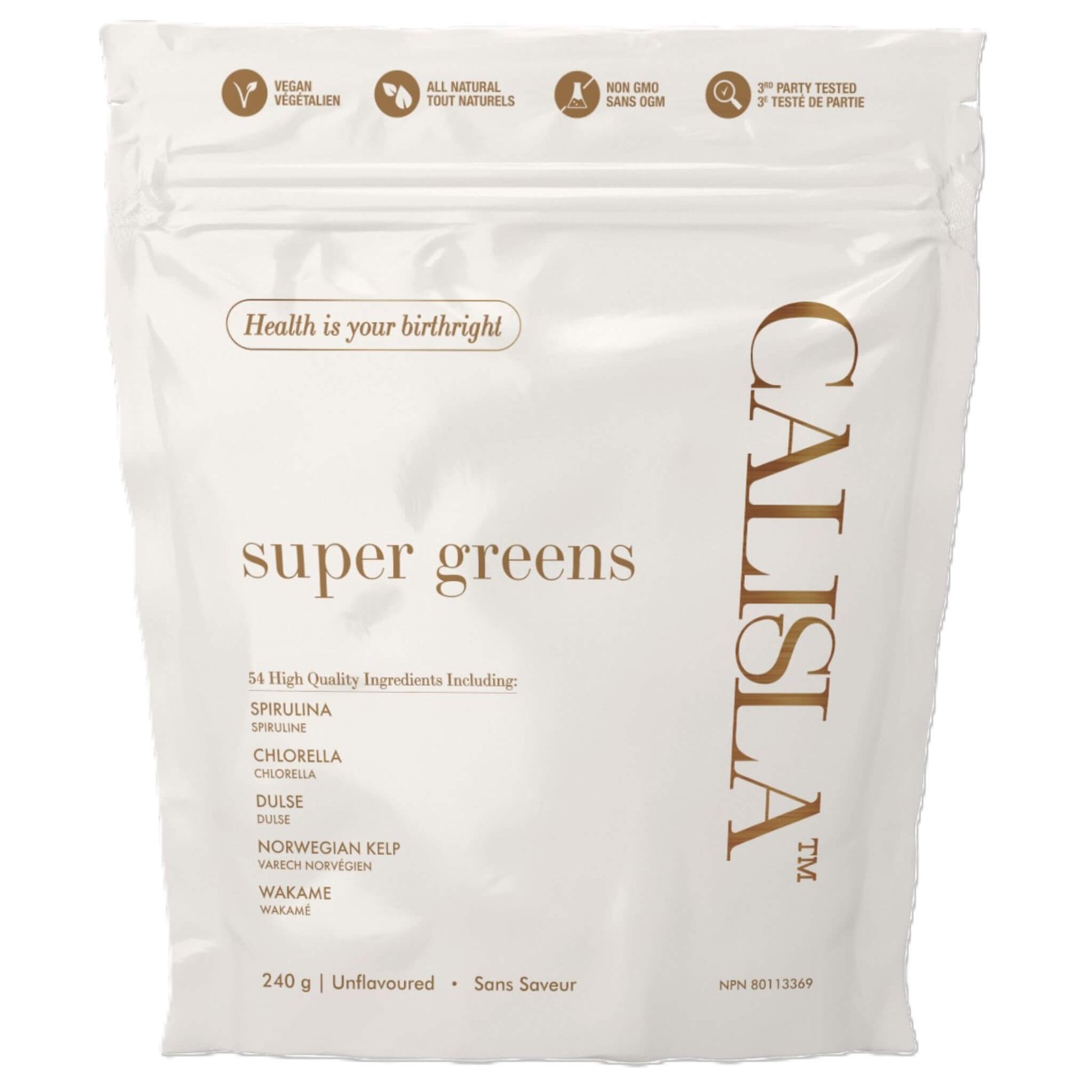 Calisla Super Greens 240g