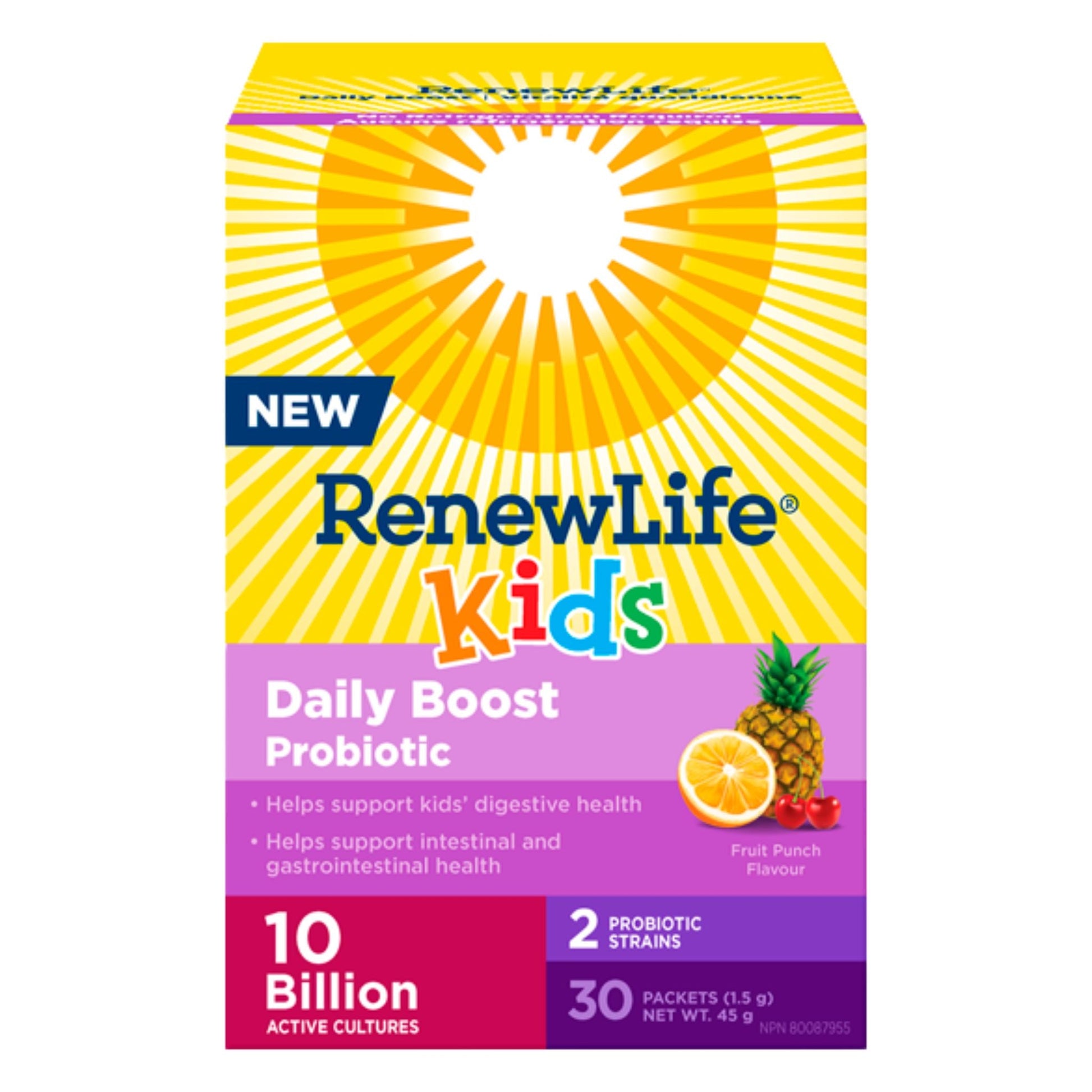Renew Life Kids Daily Boost 10 Billion 30 Tablets
